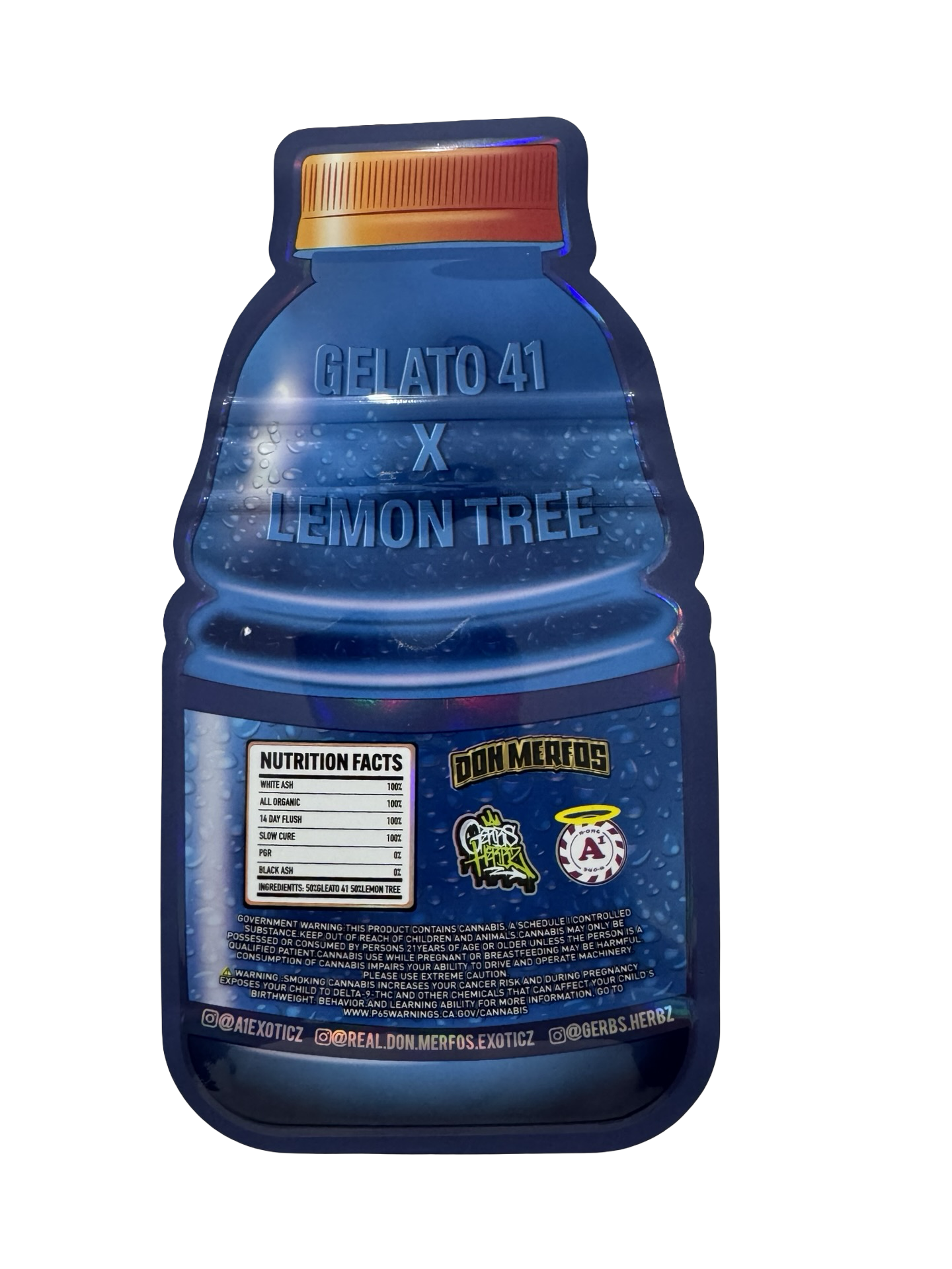 Gelonade 3.5g Mylar Bags Don Merfos Gelonade 3.5g Mylar Bags Don Merfos
