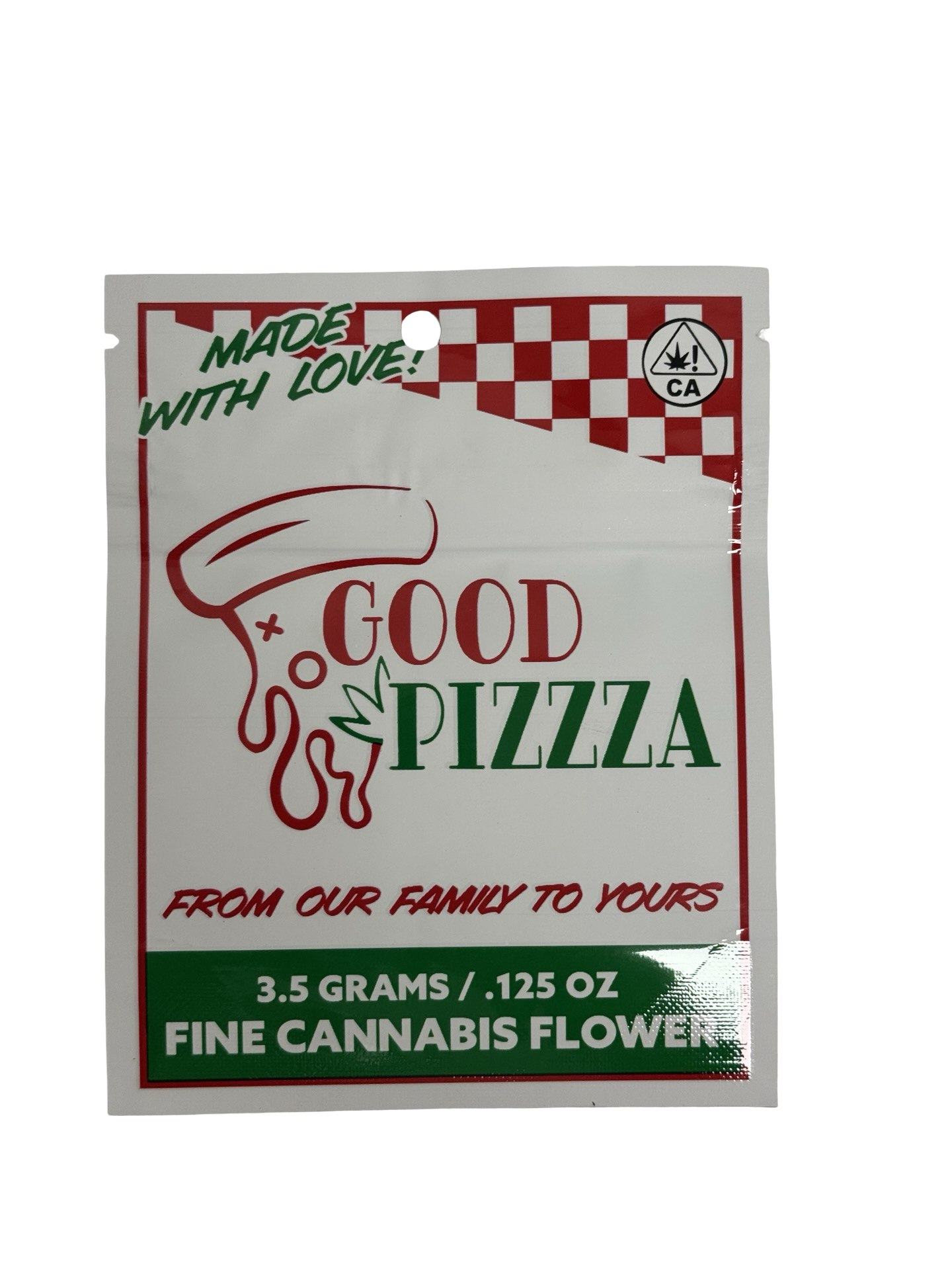 Good Pizzza Mylar Bags 3.5g Good Pizzza Good Pizzza Mylar Bags 3.5g Good Pizzza