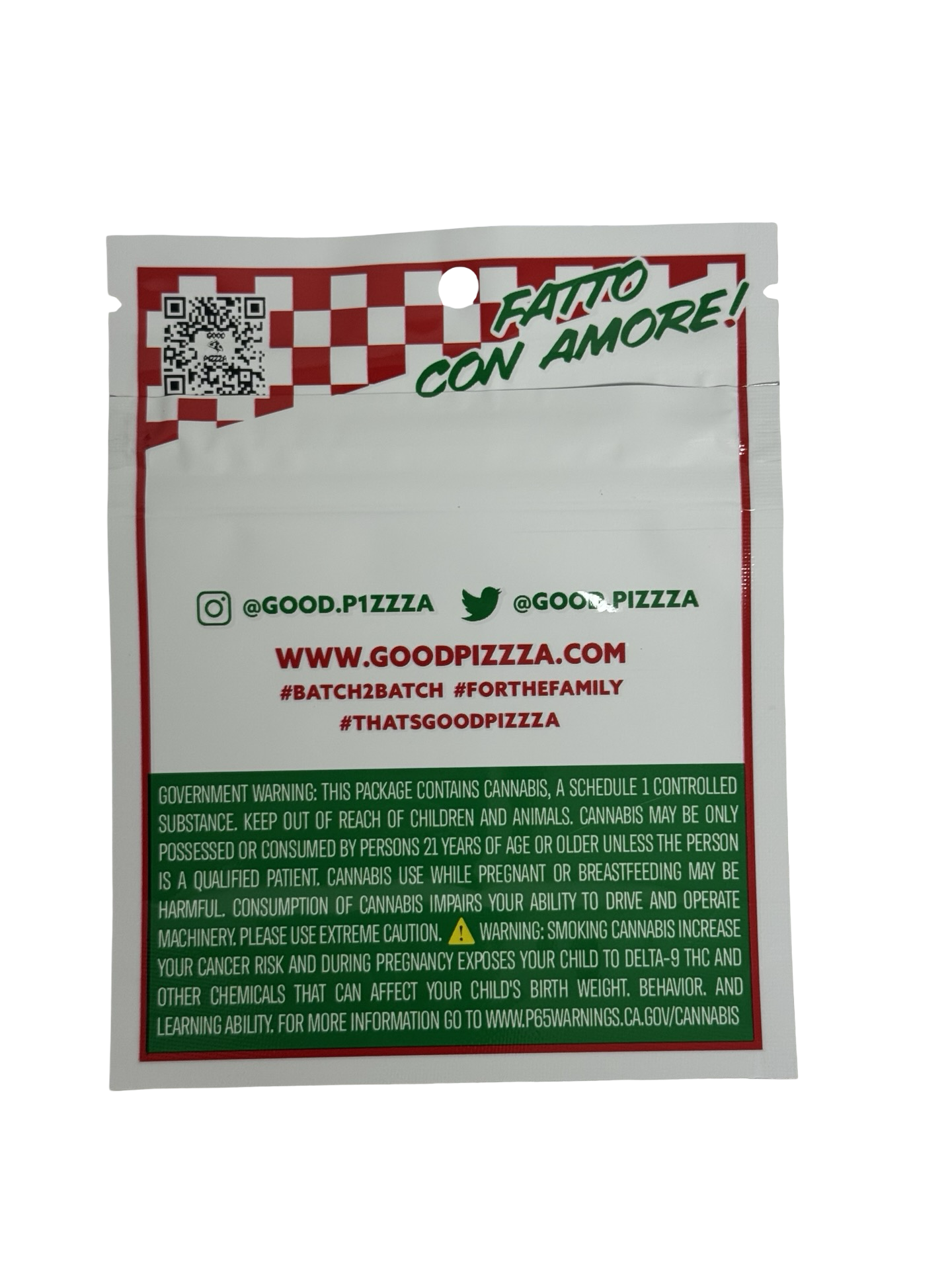 Good Pizzza Mylar Bags 3.5g Good Pizzza Good Pizzza Mylar Bags 3.5g Good Pizzza