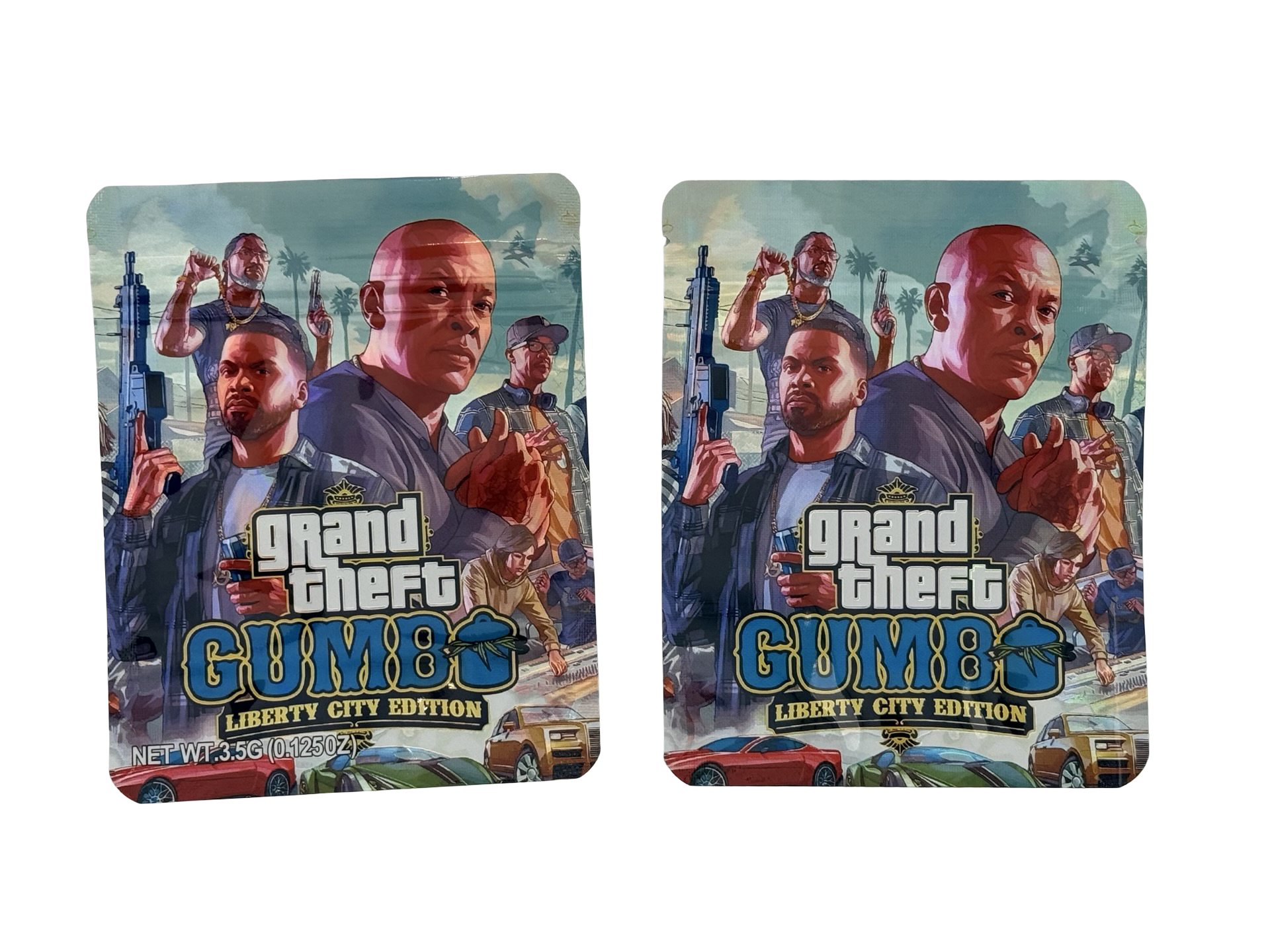 Grand Theft 3.5g Mylar Bags Gumbo Grand Theft 3.5g Mylar Bags Gumbo