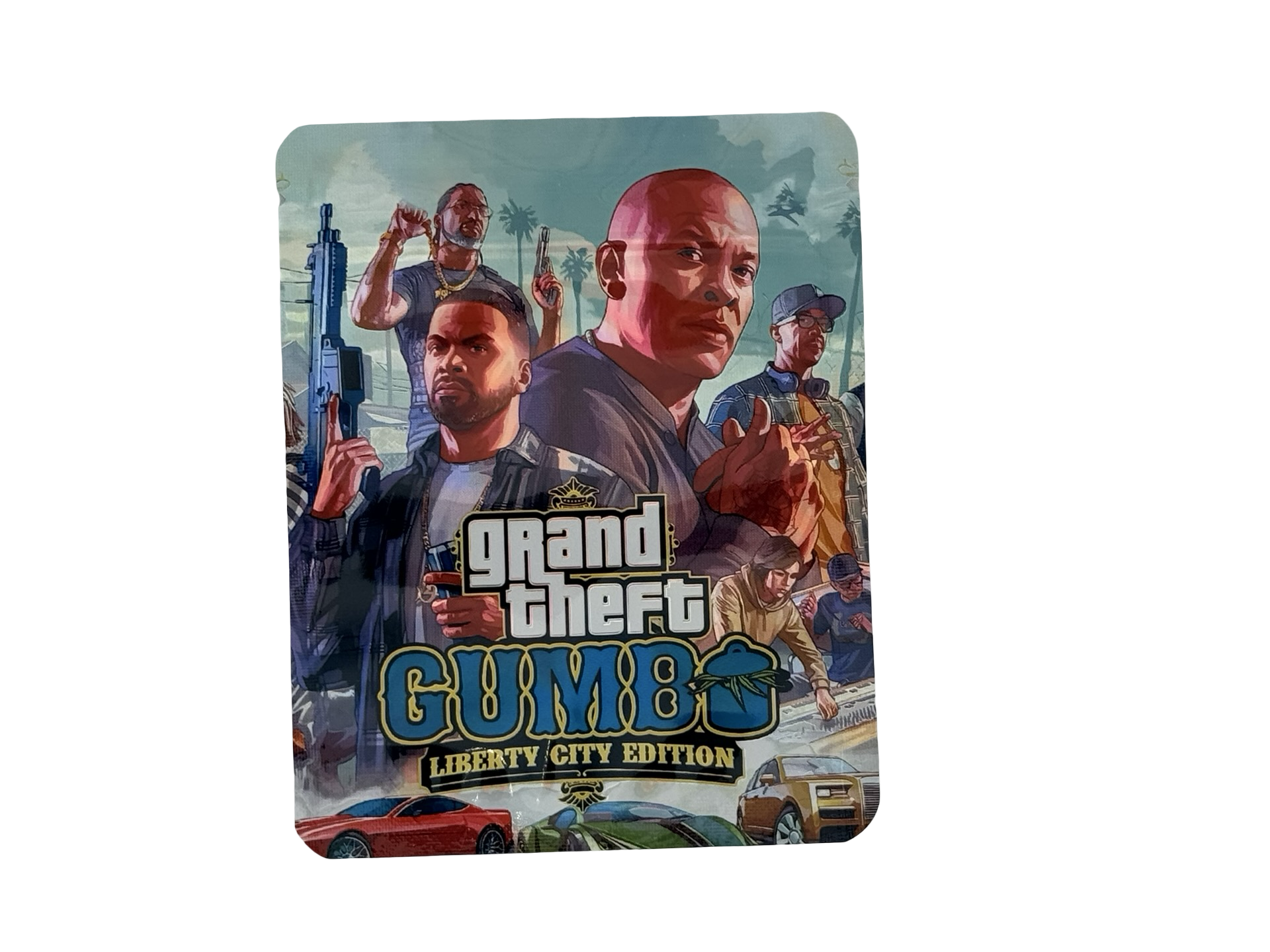 Grand Theft 3.5g Mylar Bags Gumbo Grand Theft 3.5g Mylar Bags Gumbo
