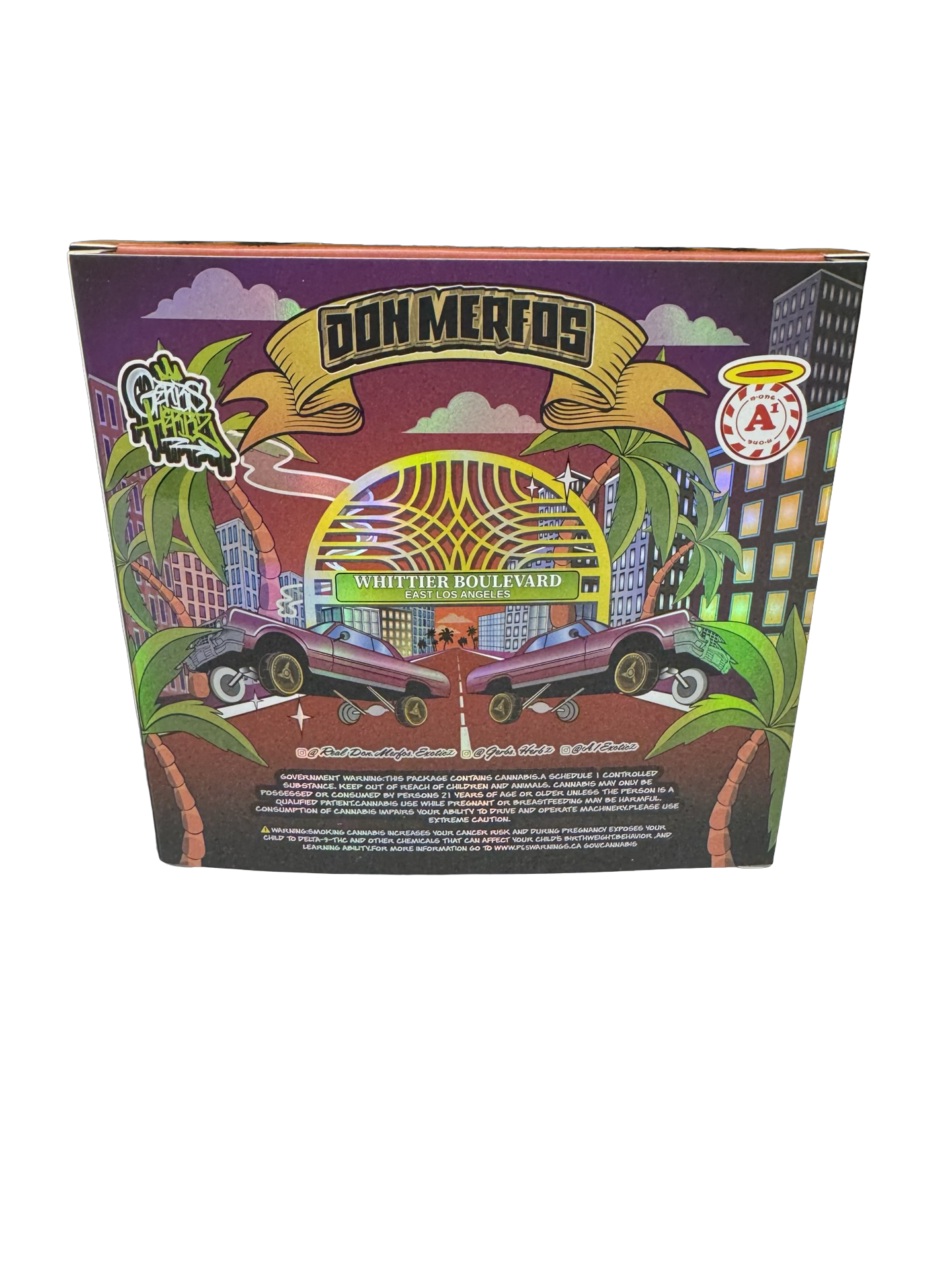 Guavacito 3.5g Mylar Bags & Boxes Don Merfos (25 Sets) Guavacito 3.5g Mylar Bags & Boxes Don Merfos (25 Sets)