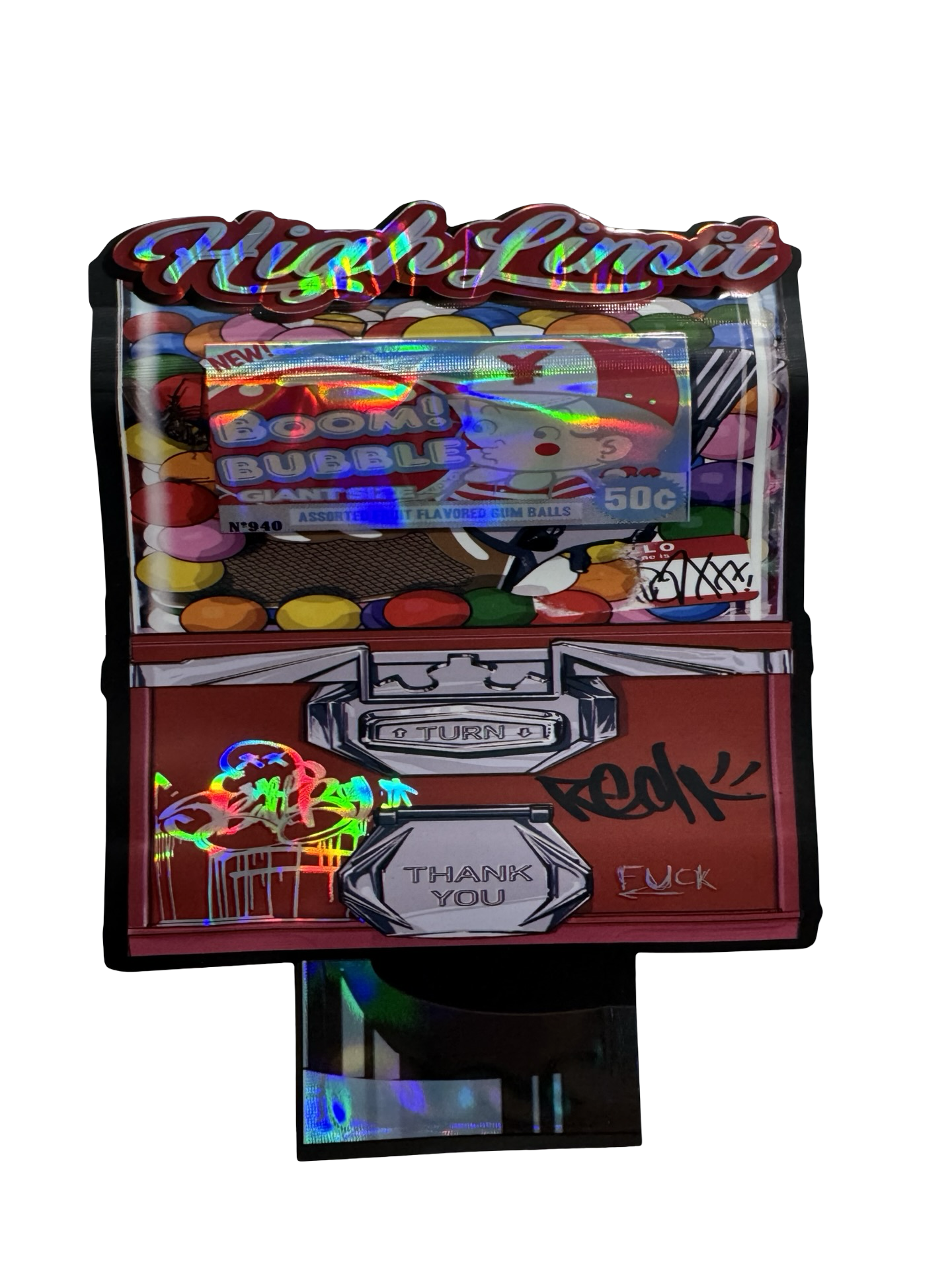 Gum Balls Mylar Bags 3.5g High Limit Gum Balls Mylar Bags 3.5g High Limit