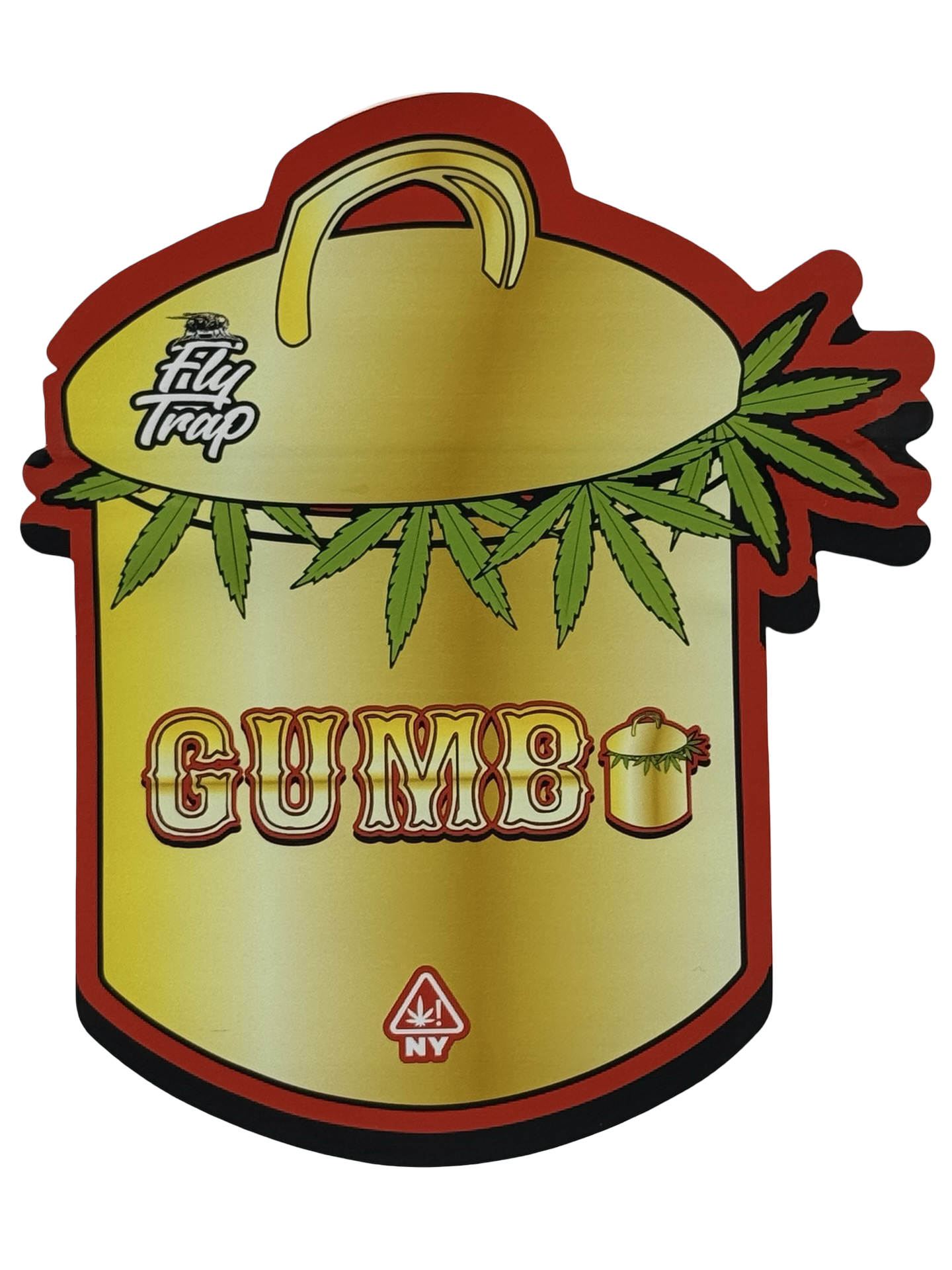 Gumbo 3.5g Mylar Bags Fly Trap Gumbo 3.5g Mylar Bags Fly Trap