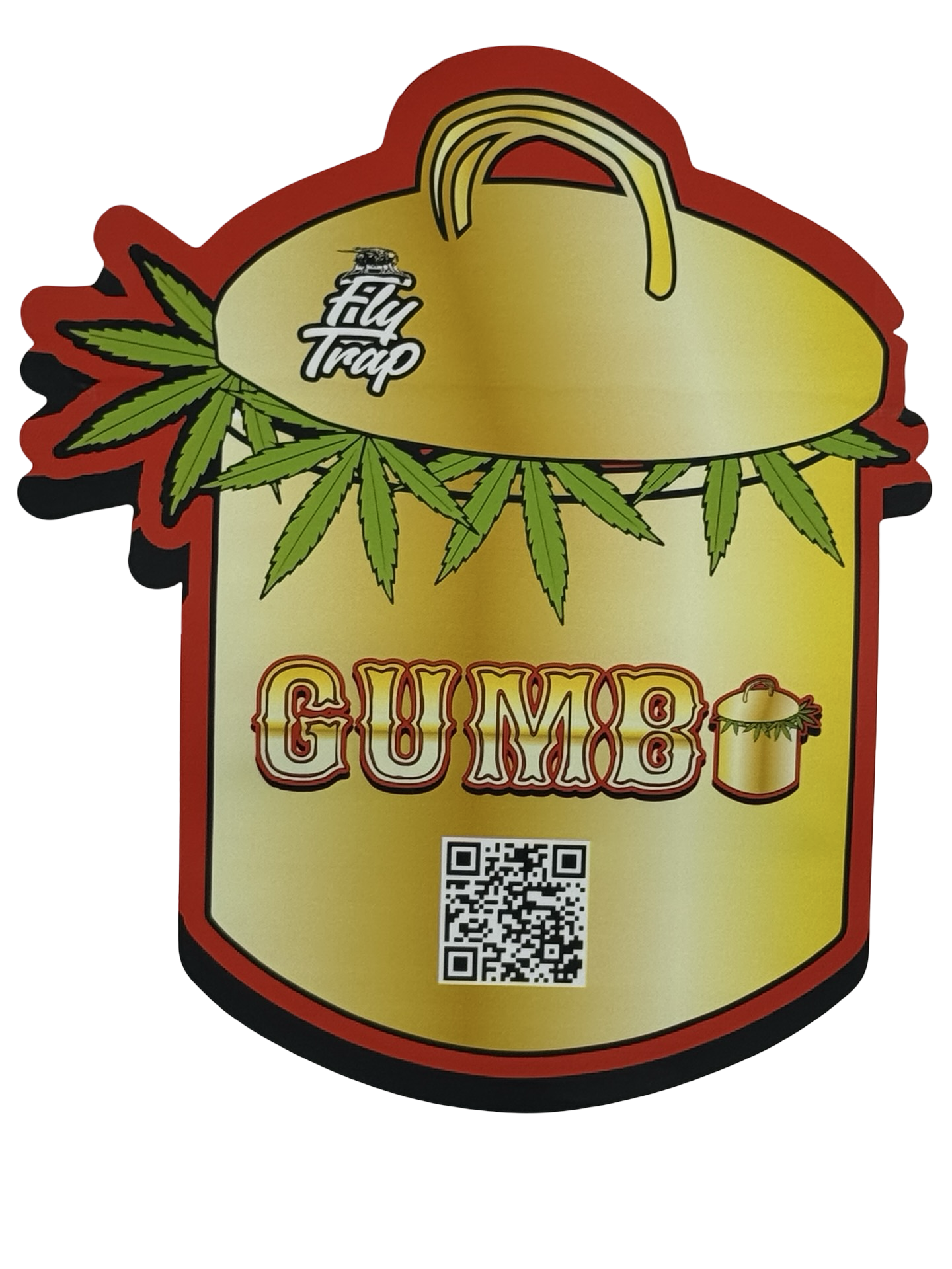 Gumbo 3.5g Mylar Bags Fly Trap Gumbo 3.5g Mylar Bags Fly Trap