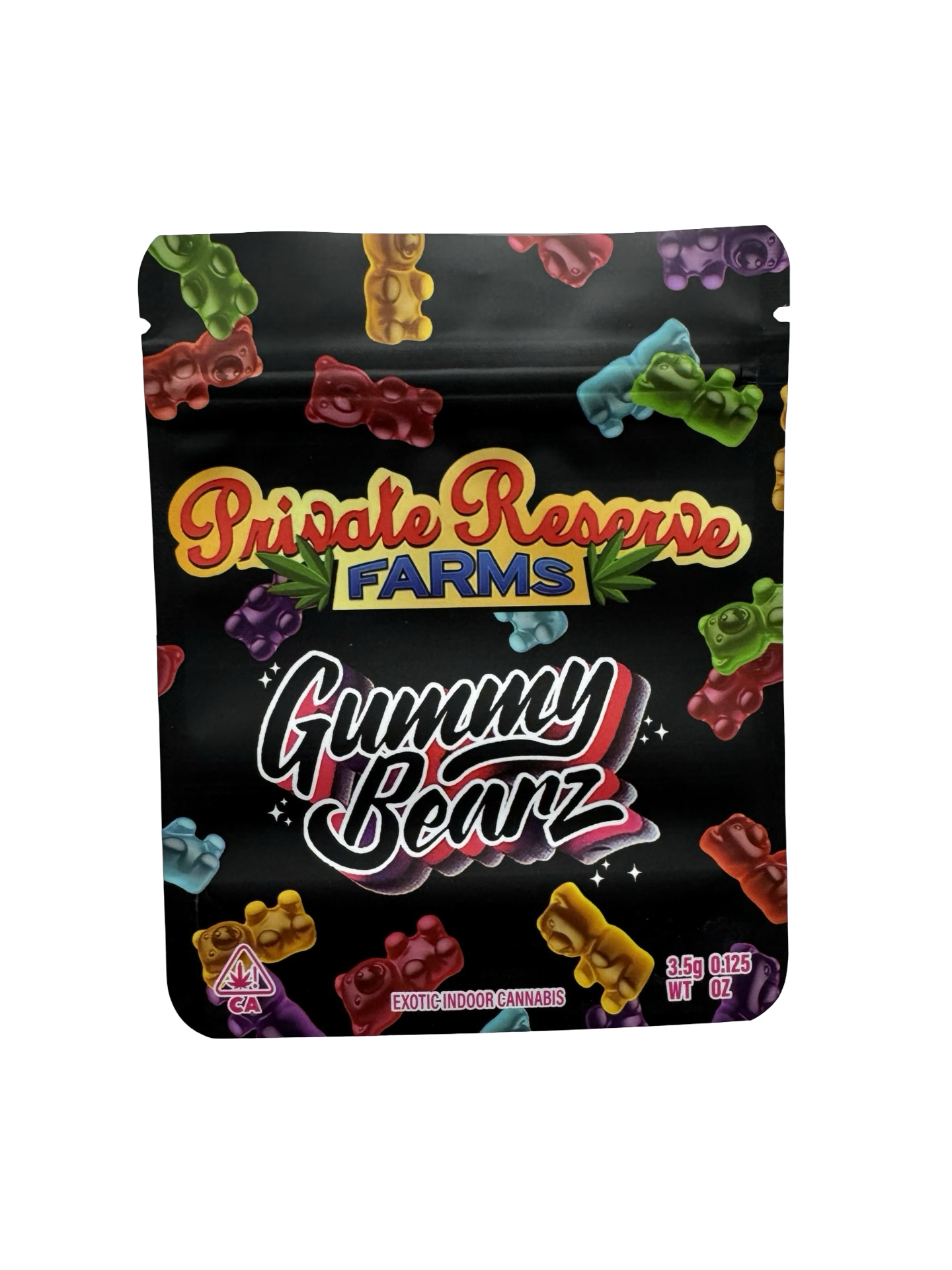 Gummy Bearz Mylar Bags 3.5g Private Reserve Farms Gummy Bearz Mylar Bags 3.5g Private Reserve Farms