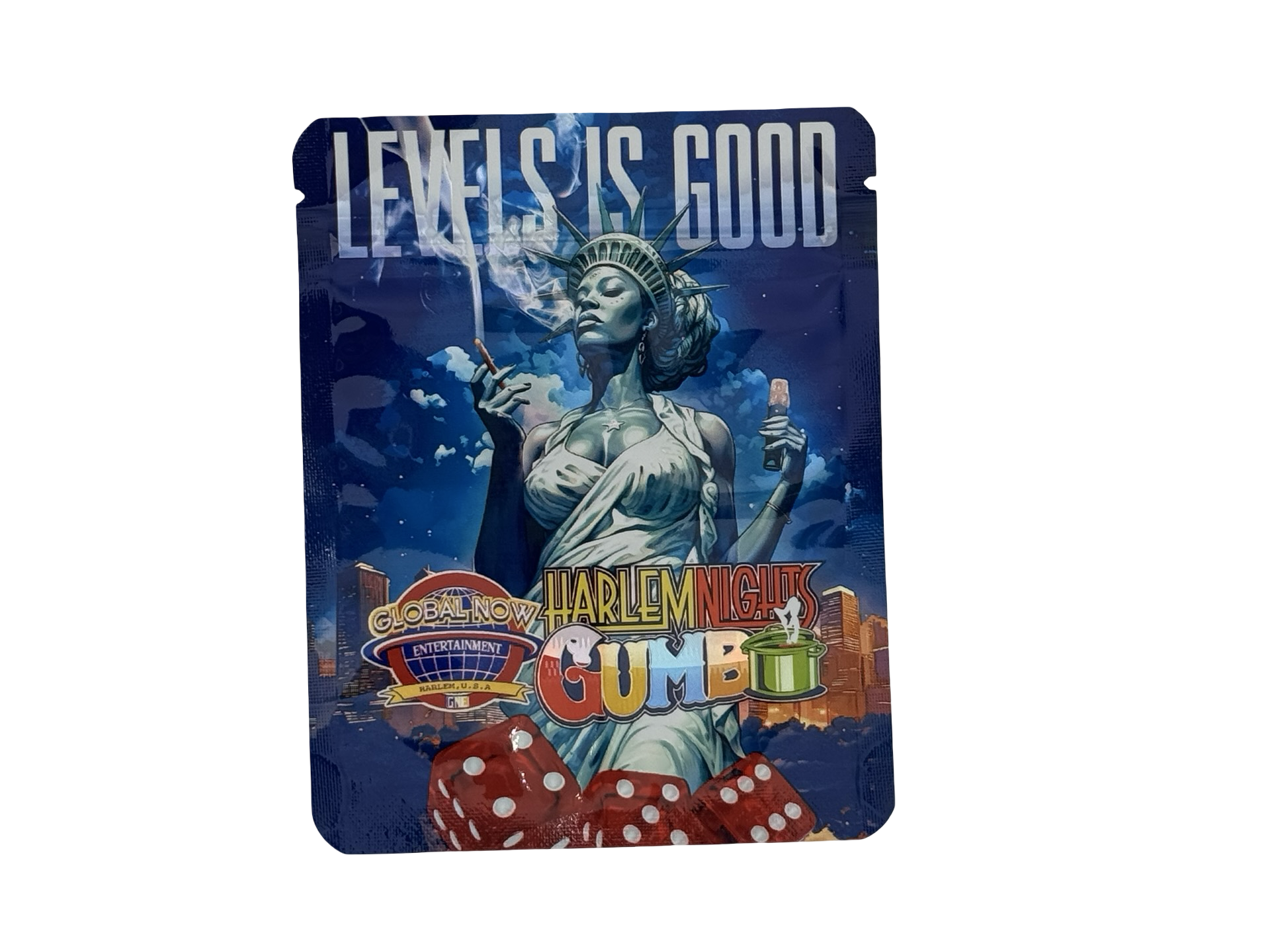 Harlem Nights 3.5g Mylar Bags Gumbo Harlem Nights 3.5g Mylar Bags Gumbo