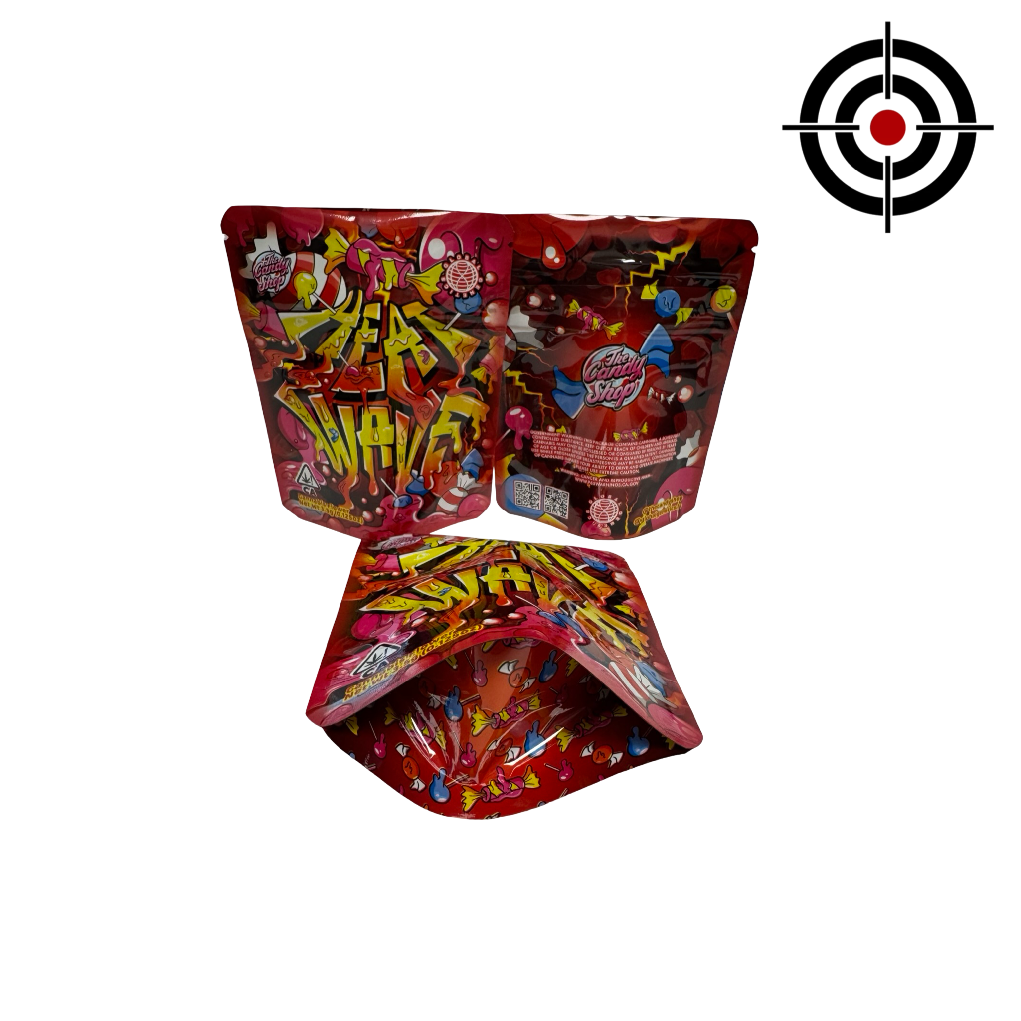 Heatwave Mylar Bags 3.5g The Candy Shop Heatwave Mylar Bags 3.5g The Candy Shop