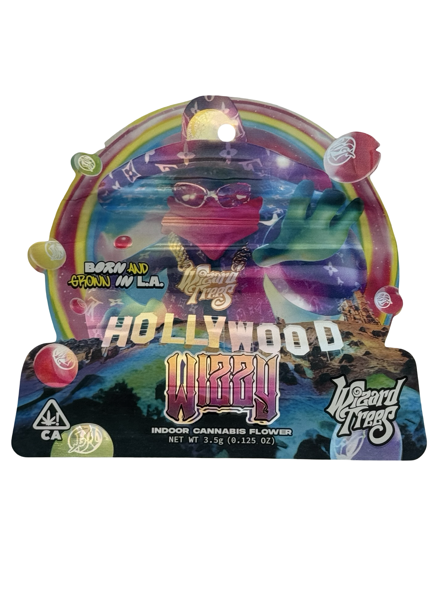 Hollywood Wizzy Mylar Bags 3.5g Wizard Trees Hollywood Wizzy Mylar Bags 3.5g Wizard Trees