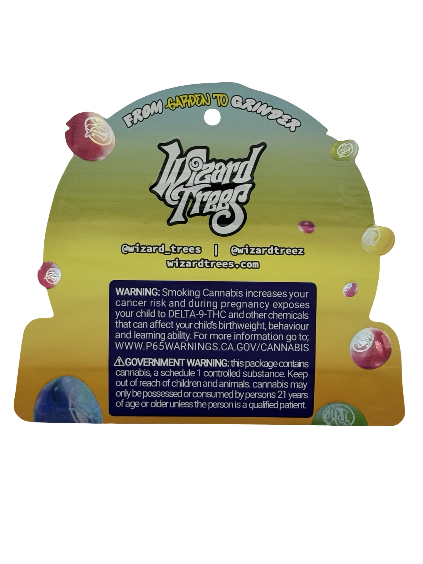 Hollywood Wizzy Mylar Bags 3.5g Wizard Trees Hollywood Wizzy Mylar Bags 3.5g Wizard Trees