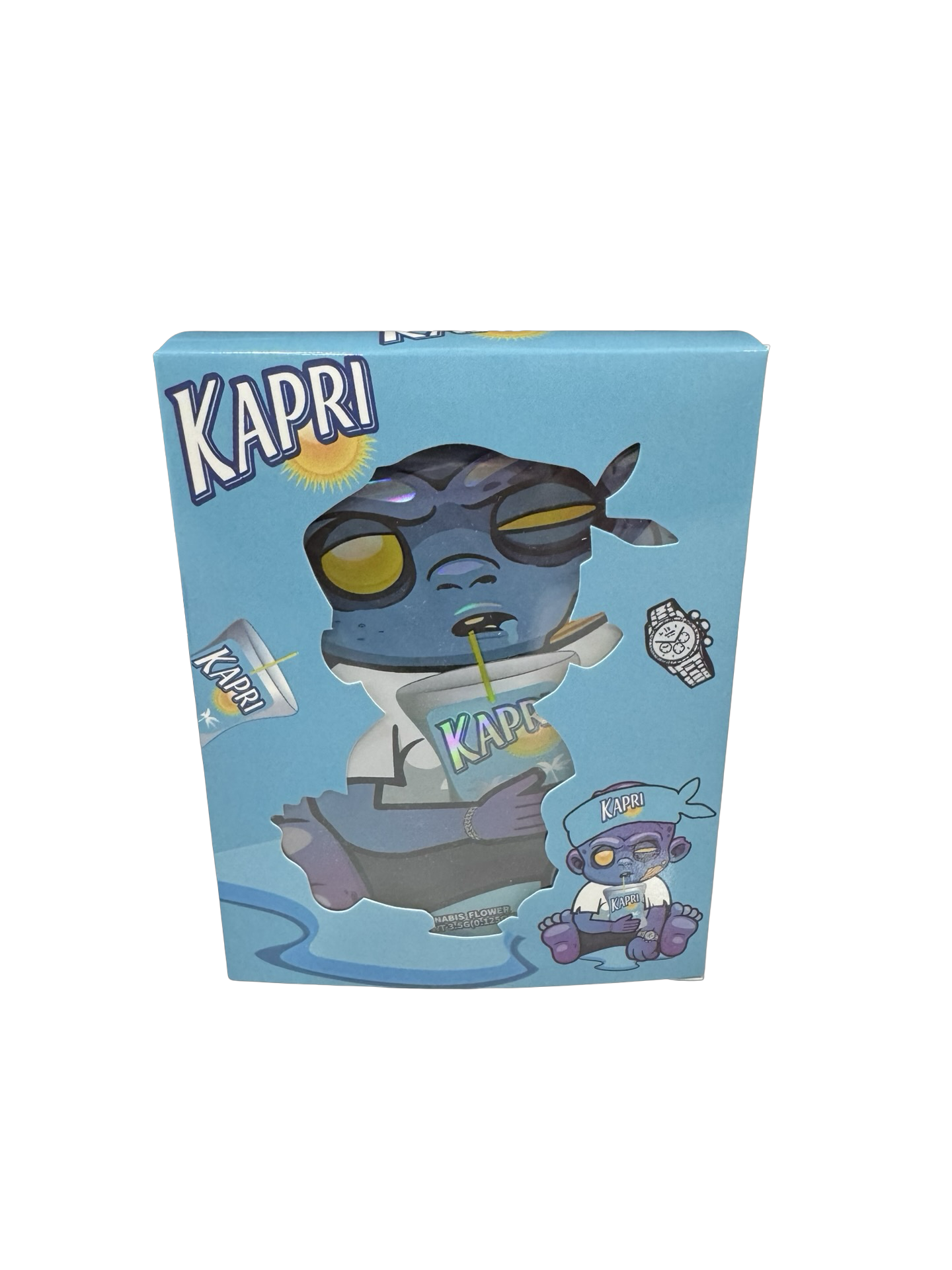 I Can’t Feel My Face (Kapri Edition) 3.5g Mylar Bags & Boxes