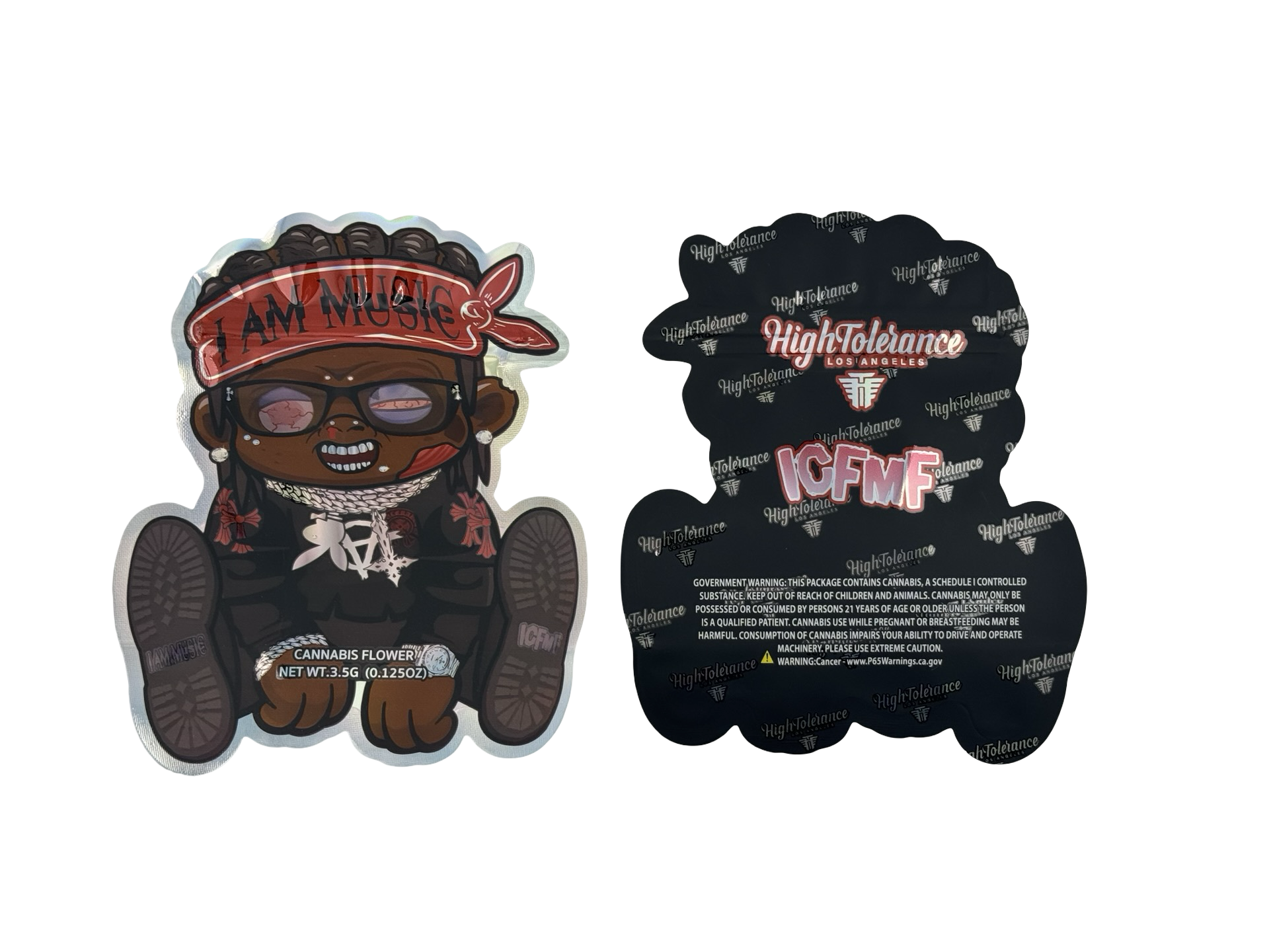 ICFMF I Am Music Playboi Carti 3.5g Mylar Bags High ICFMF I Am Music Playboi Carti 3.5g Mylar Bags High