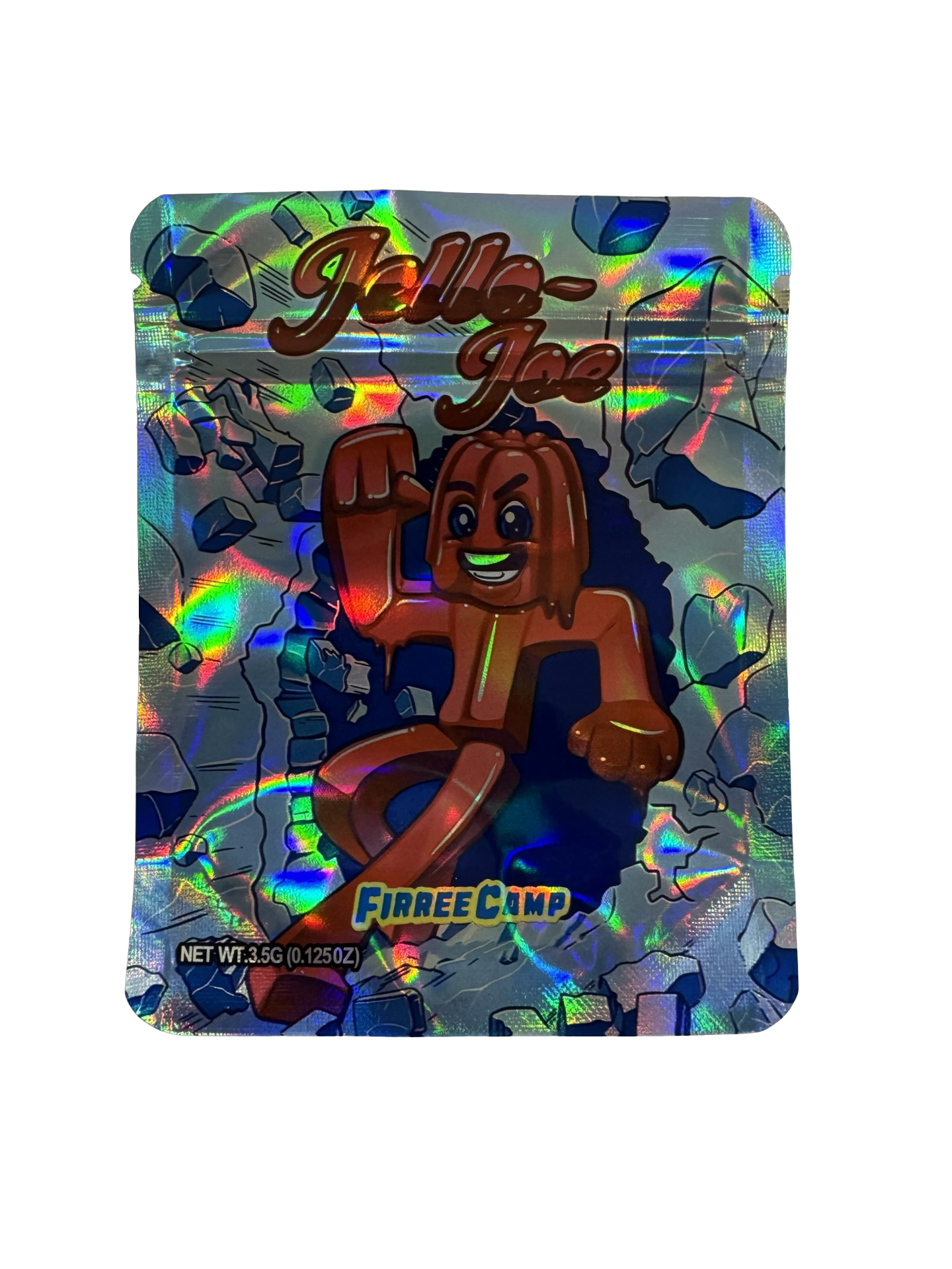 Jello Joe 3.5g Mylar Bags & Boxes Firree Camp Jello Joe 3.5g Mylar Bags & Boxes Firree Camp