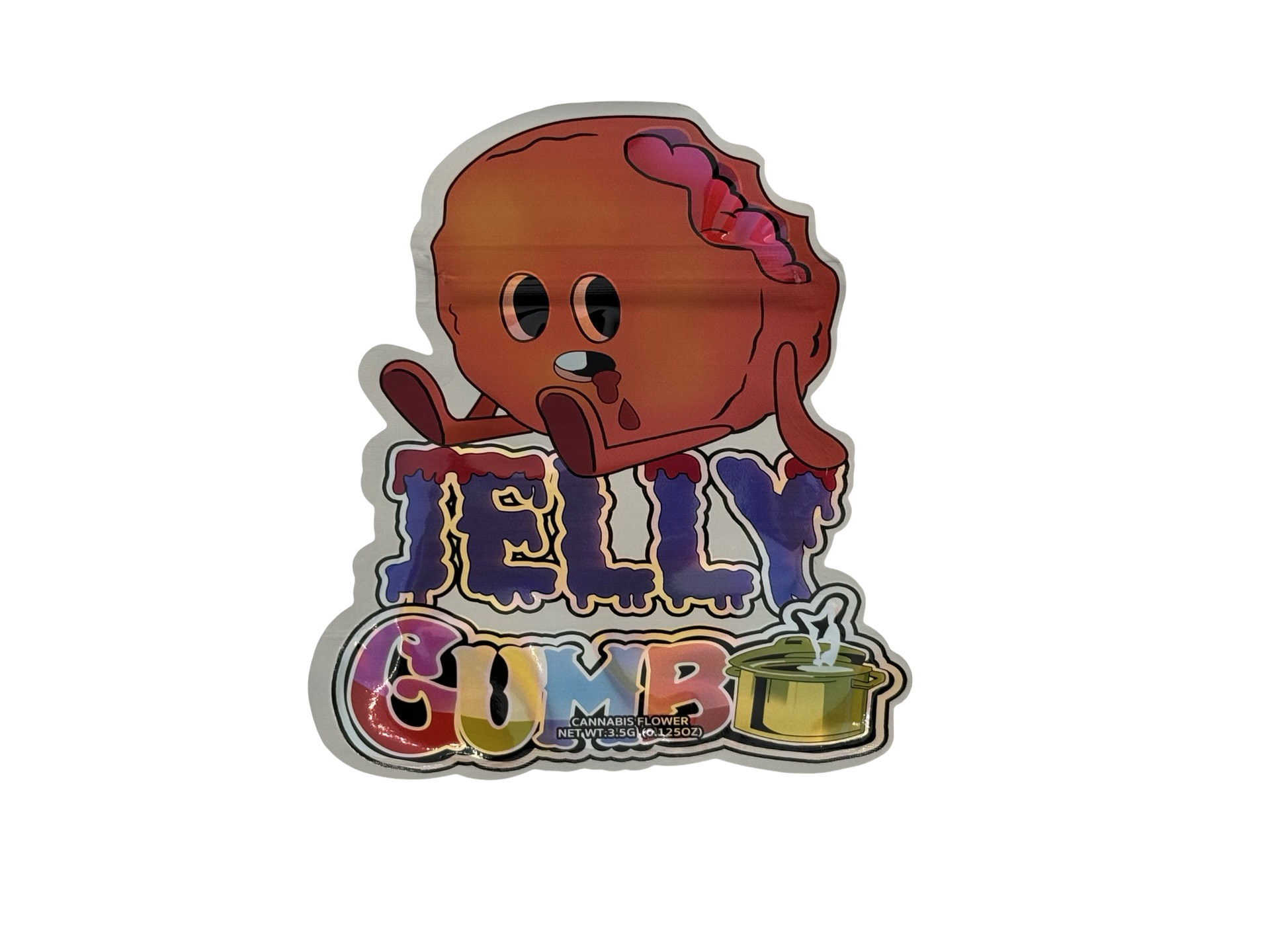Jelly 3.5g Mylar Bags Gumbo Jelly 3.5g Mylar Bags Gumbo
