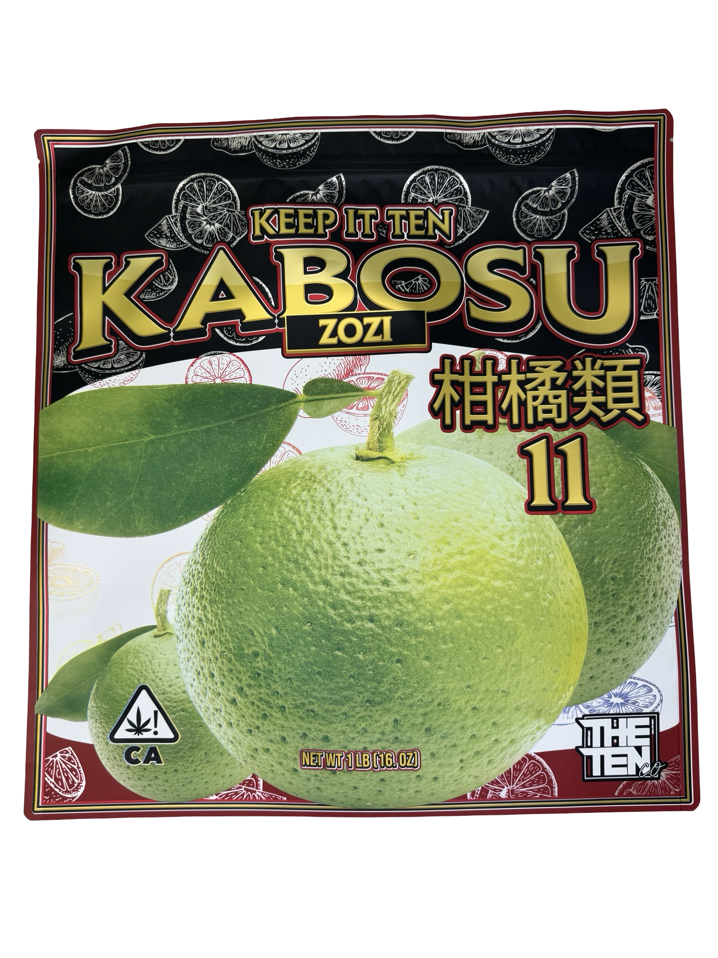 Kabosu Zozi Mylar Bags 1 lb (Pound) The Ten Co Kabosu Zozi Mylar Bags 1 lb (Pound) The Ten Co
