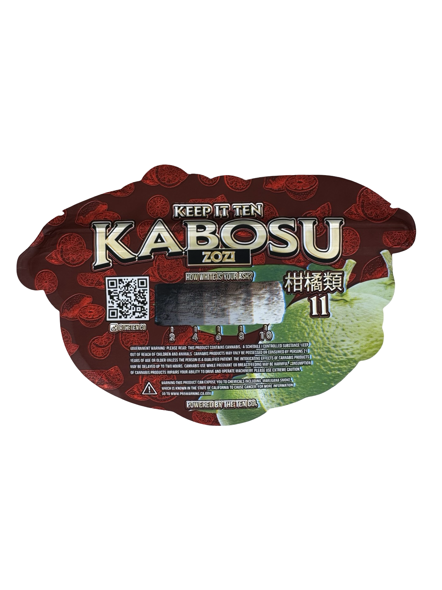 Kabosu Zozi Mylar Bags 3.5g The Ten Co Kabosu Zozi Mylar Bags 3.5g The Ten Co