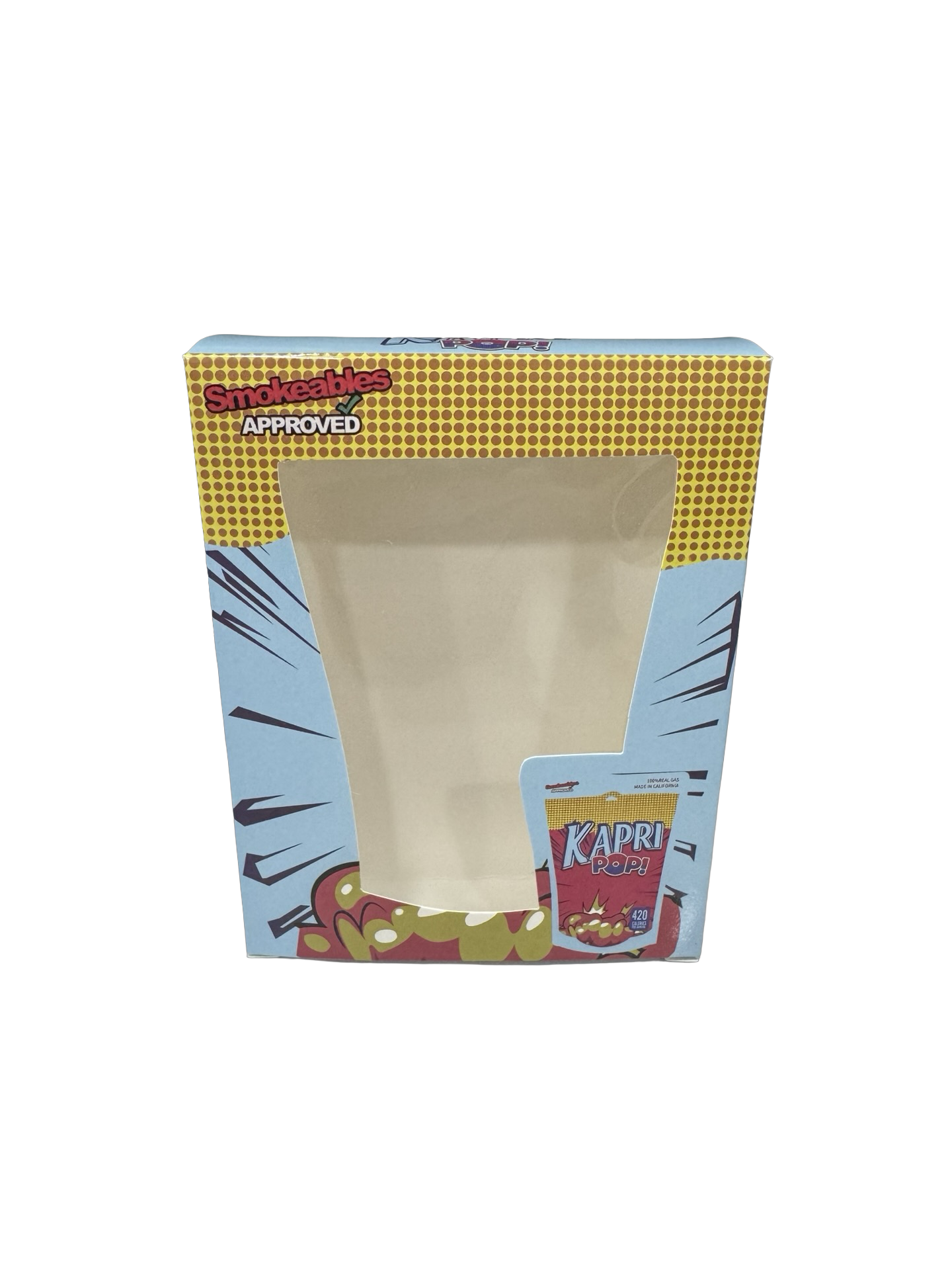 Kapri Pop 3.5g Mylar Bags & Boxes High Tolerance Kapri Pop 3.5g Mylar Bags & Boxes High Tolerance