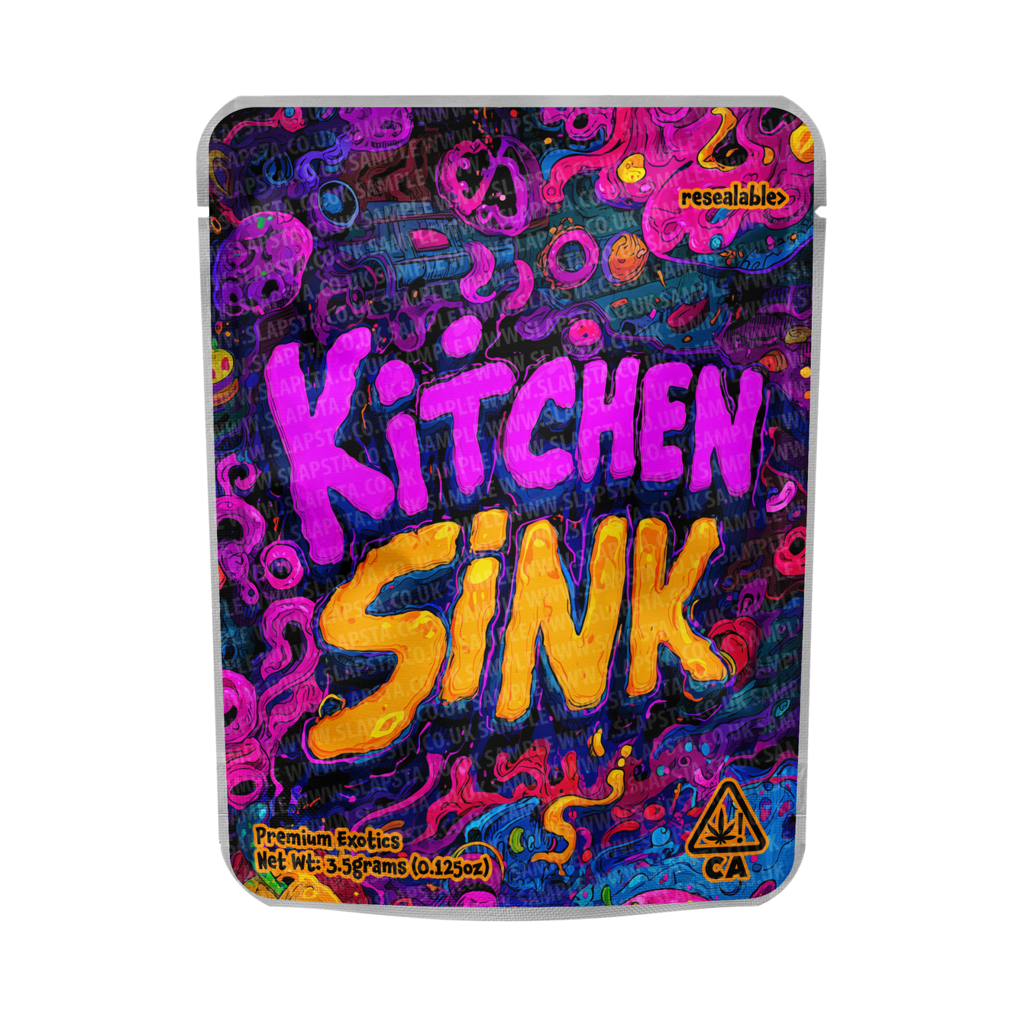 Kitchen Sink Mylar Pouches Pre-Labeled Kitchen Sink Mylar Pouches Pre-Labeled