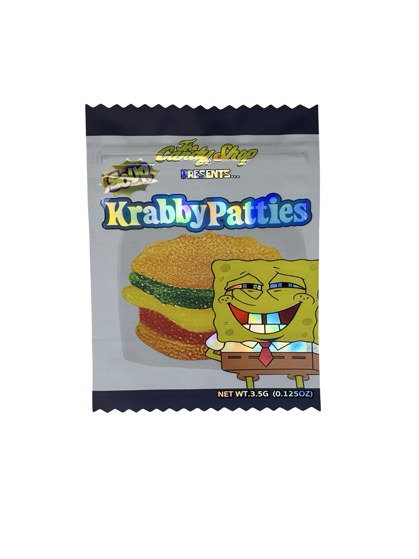 Krabby Patties Mylar Bags 3.5g The Candy Shop Krabby Patties Mylar Bags 3.5g The Candy Shop