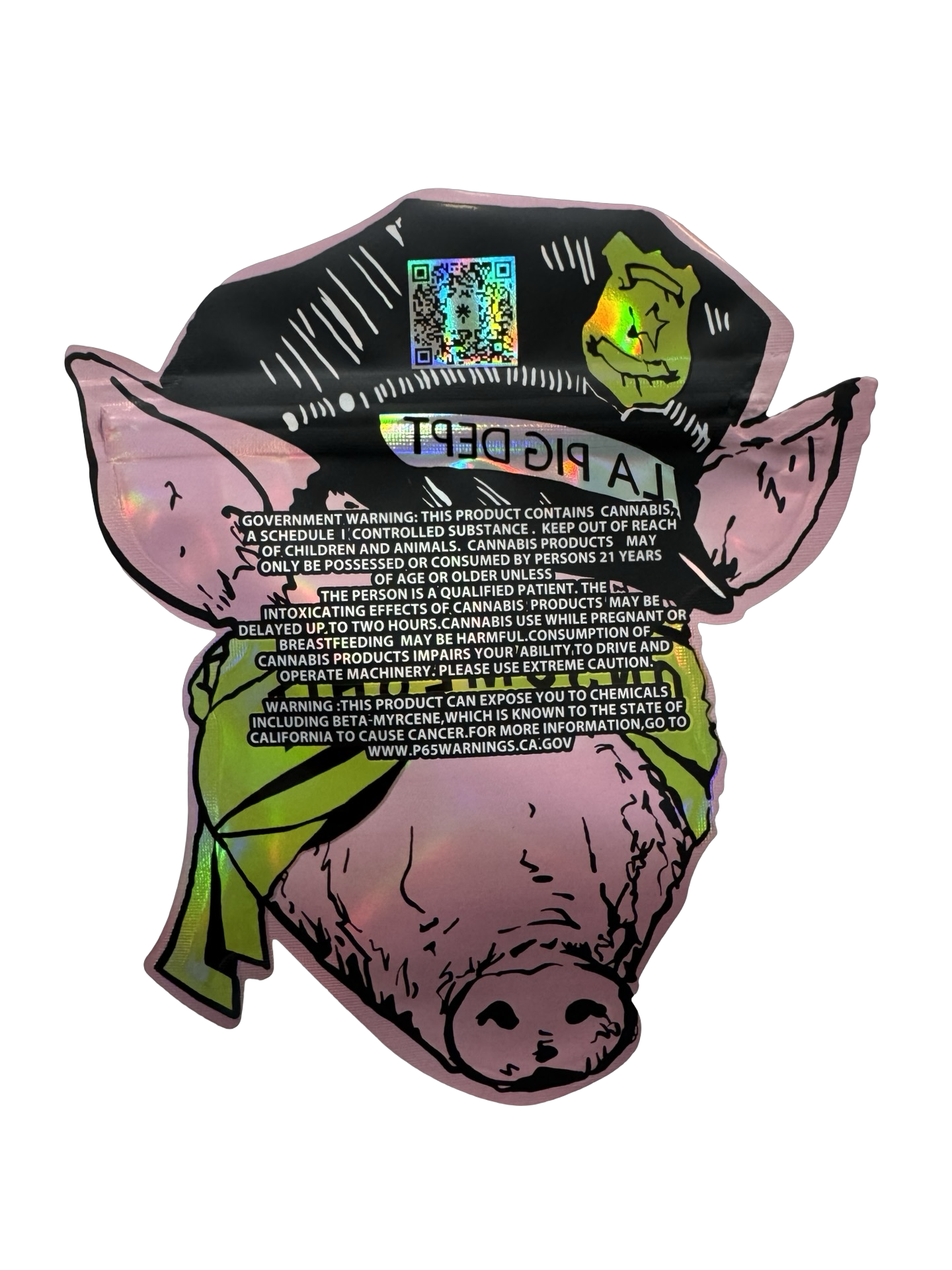 LA Pig Dept Mylar Bags 3.5g ONSOMESHIT LA Pig Dept Mylar Bags 3.5g ONSOMESHIT