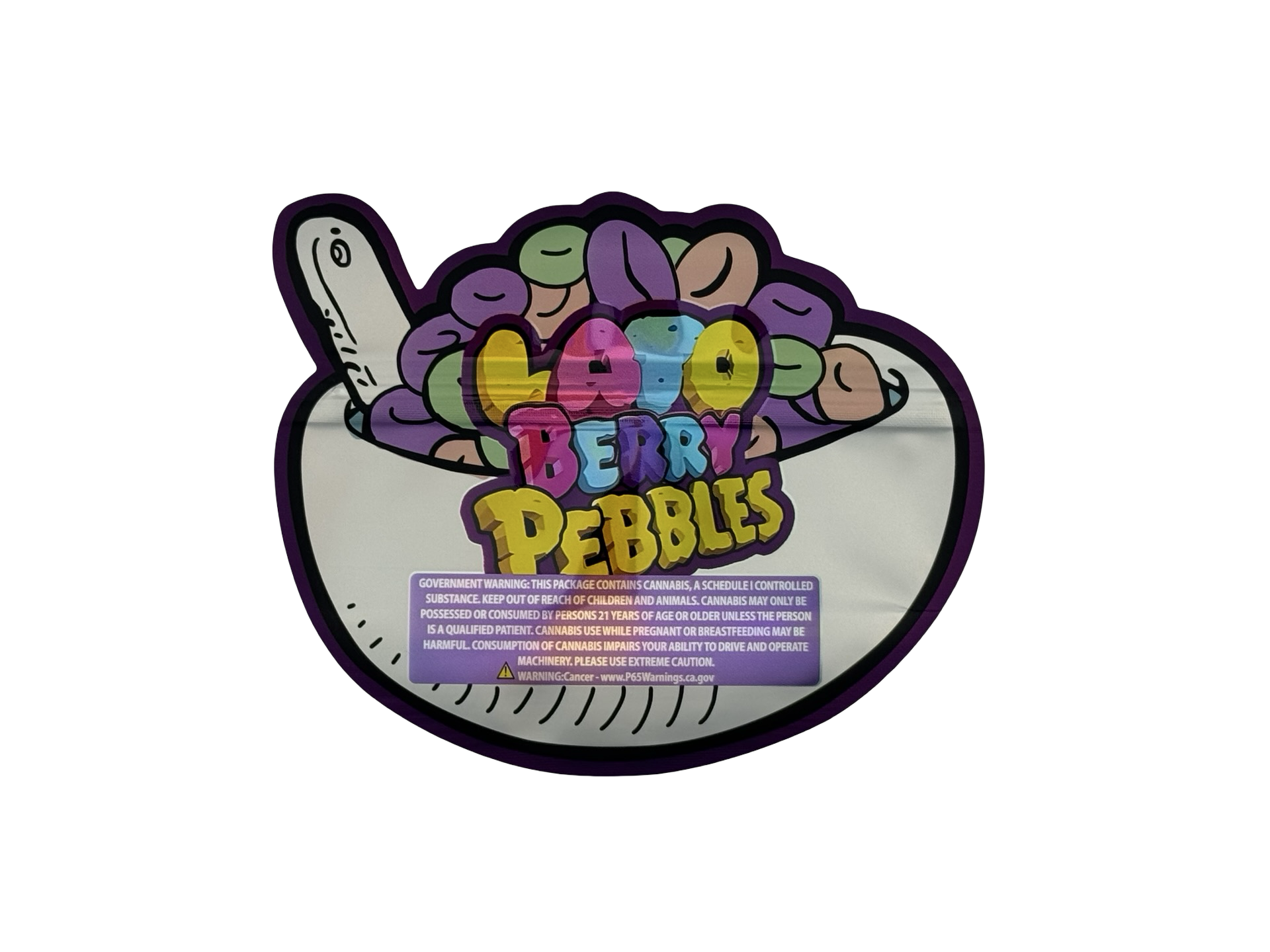 Lato Berry Pebbles 3.5g Mylar Bags High Tolerance Lato Berry Pebbles 3.5g Mylar Bags High Tolerance