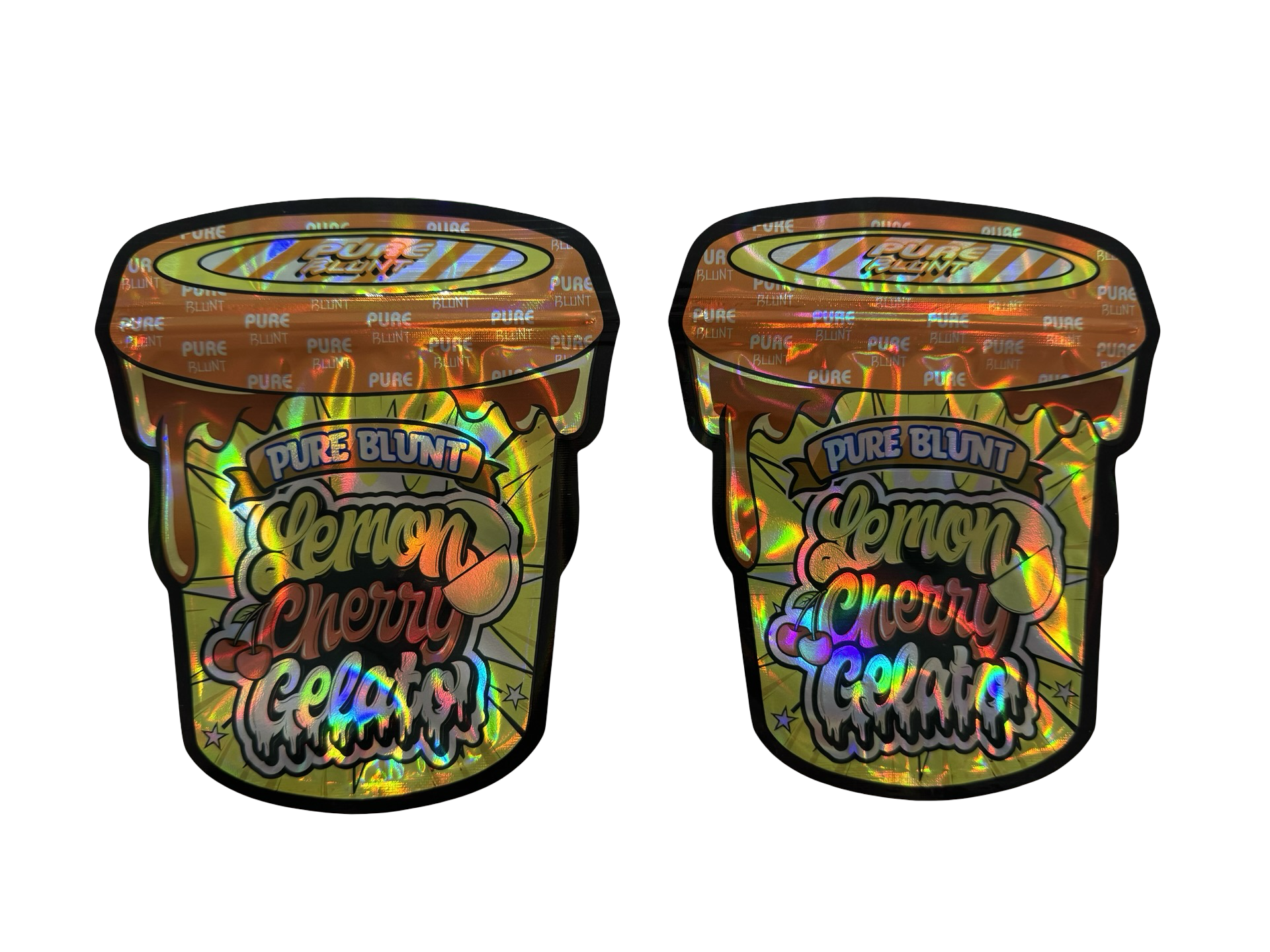 Lemon Cherry Gelato Mylar Bags 3.5g Pure Blunt Lemon Cherry Gelato Mylar Bags 3.5g Pure Blunt