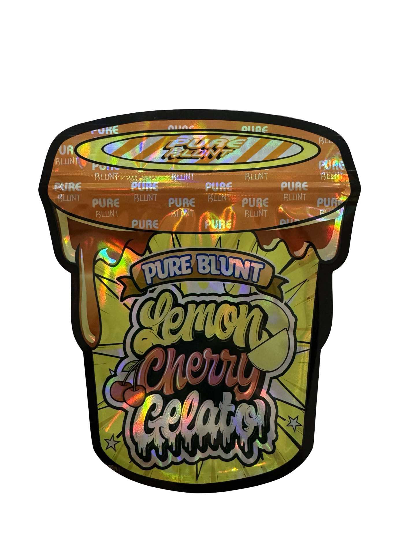 Lemon Cherry Gelato Mylar Bags 3.5g Pure Blunt Lemon Cherry Gelato Mylar Bags 3.5g Pure Blunt