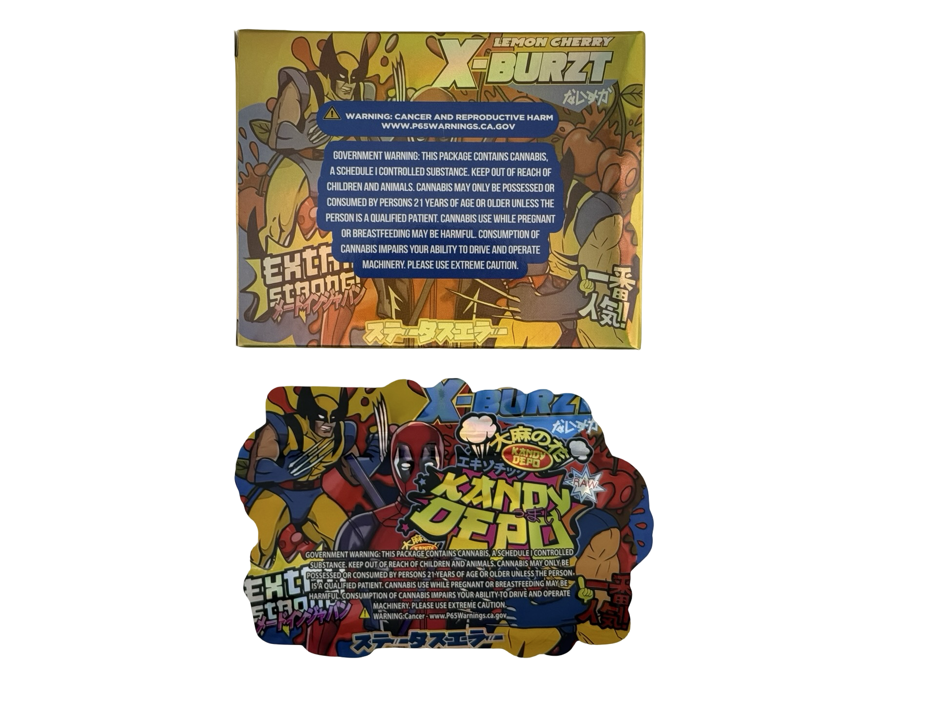 Lemon Cherry X-Burzt 3.5g Mylar Bags & Boxes Kandy Depo Lemon Cherry X-Burzt 3.5g Mylar Bags & Boxes Kandy Depo