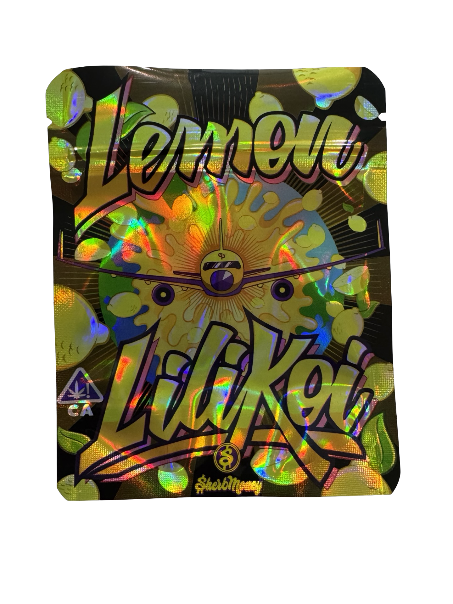 Lemon Lilikoi Mylar Bags 3.5g SherbMoney Lemon Lilikoi Mylar Bags 3.5g SherbMoney