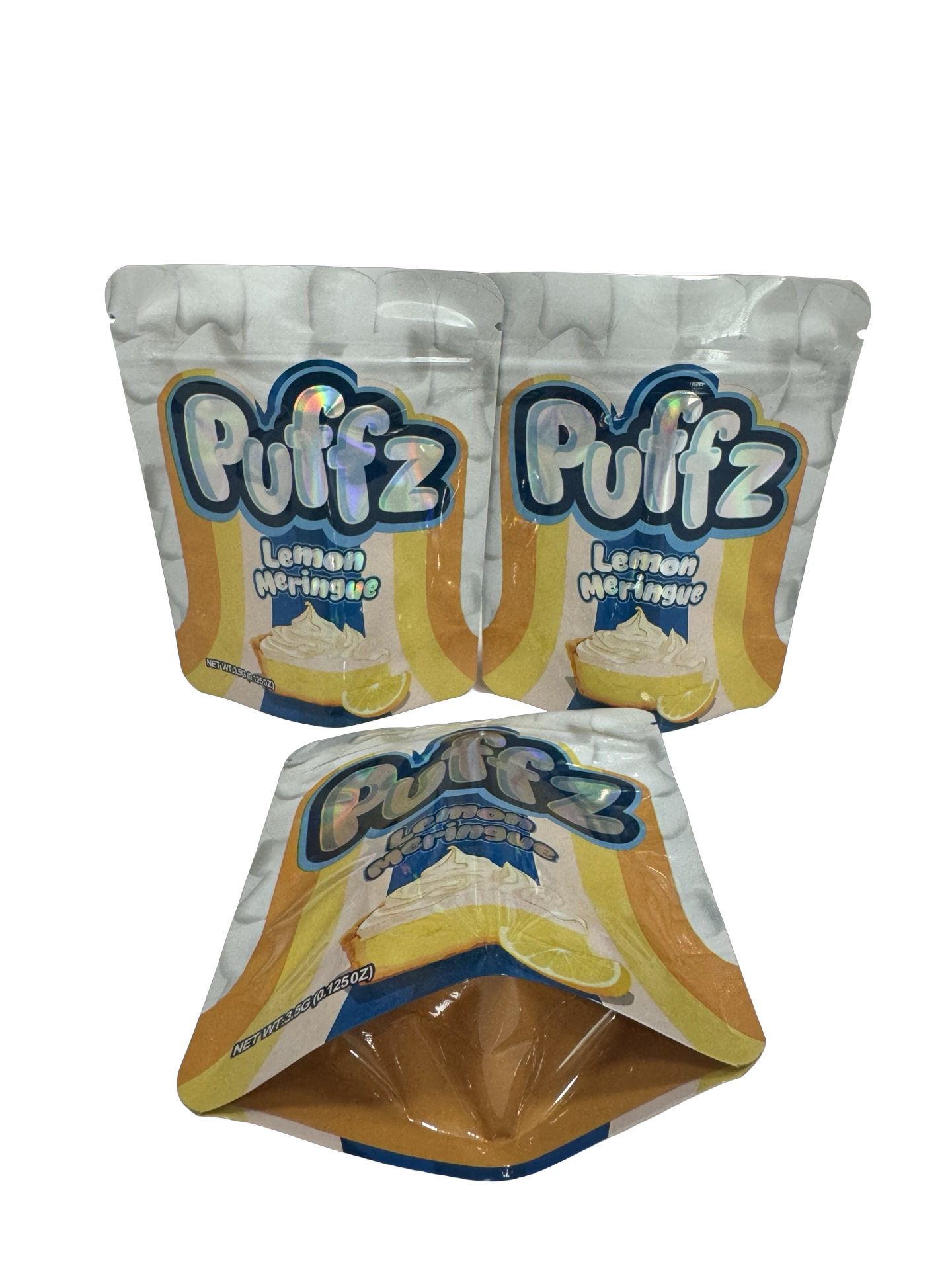 Lemon Meringue Mylar Bags 3.5g Puffz Lemon Meringue Mylar Bags 3.5g Puffz