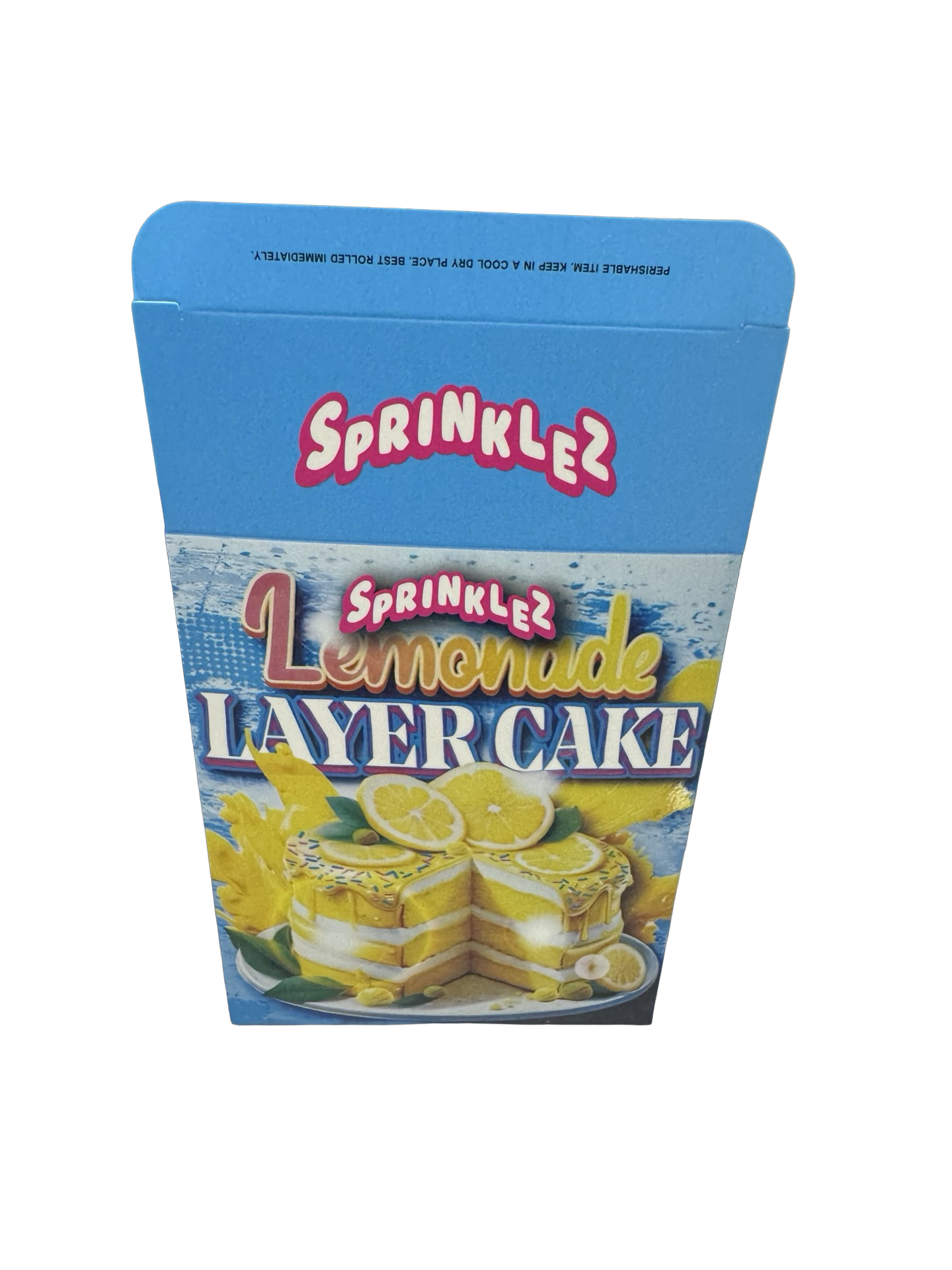 Lemonade Layer Cake 3.5g Mylar Bags & Boxes Sprinklez Lemonade Layer Cake 3.5g Mylar Bags & Boxes Sprinklez
