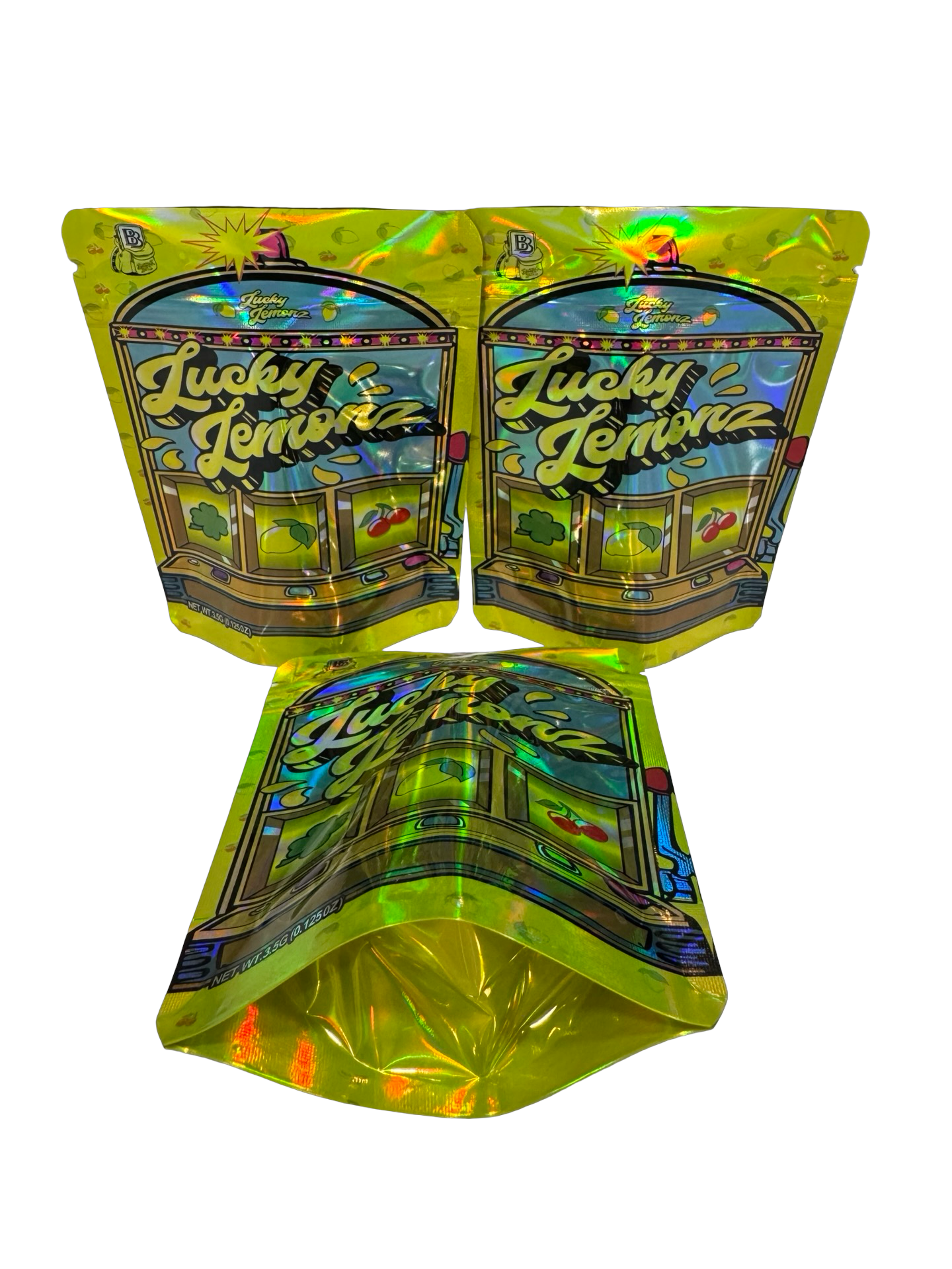 Lucky Lemonz Mylar Bags 3.5g Backpack Boyz Lucky Lemonz Mylar Bags 3.5g Backpack Boyz