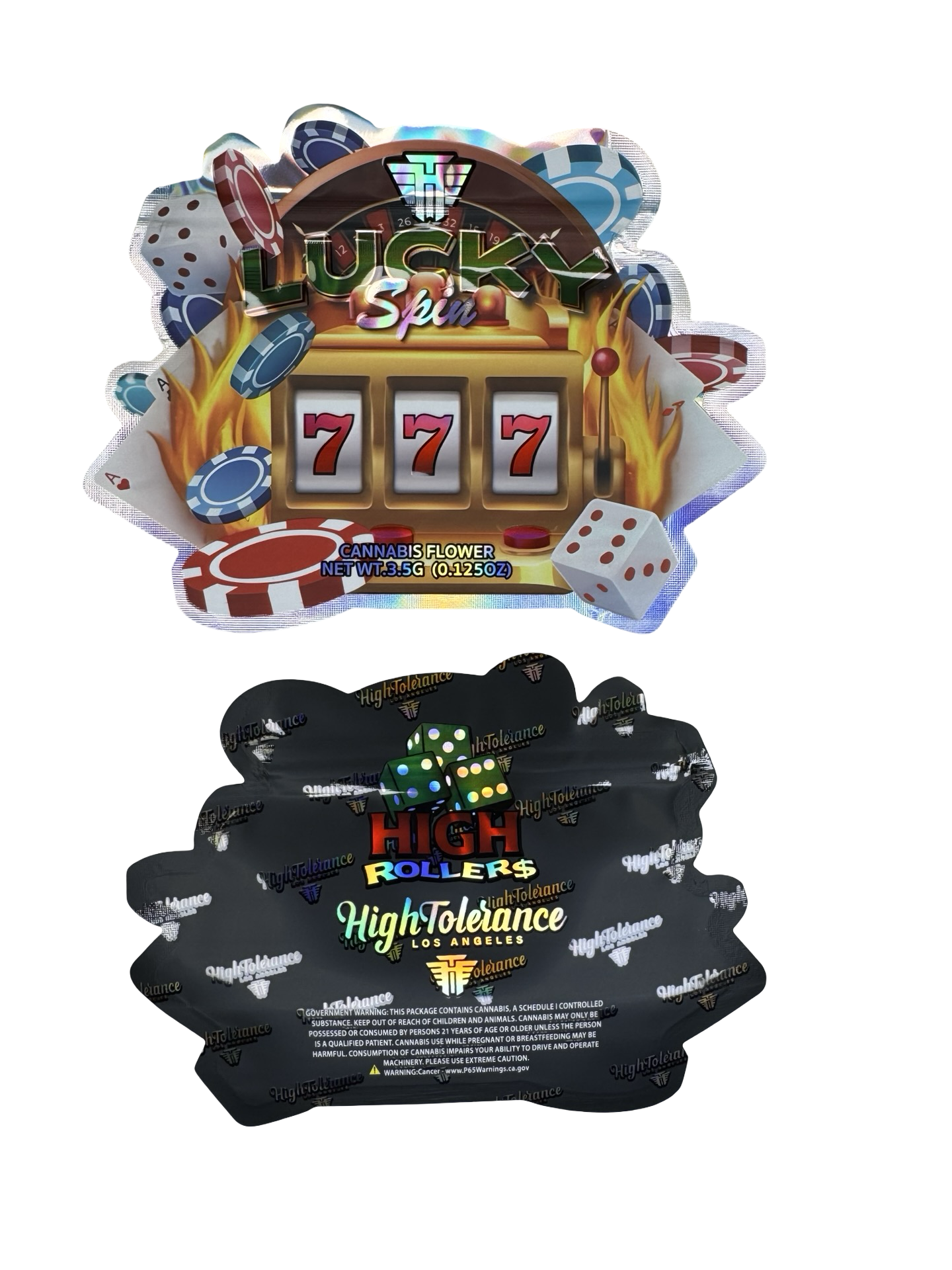 Lucky Spin (High Rollers) 3.5g Mylar Bags High Tolerance Lucky Spin (High Rollers) 3.5g Mylar Bags High Tolerance