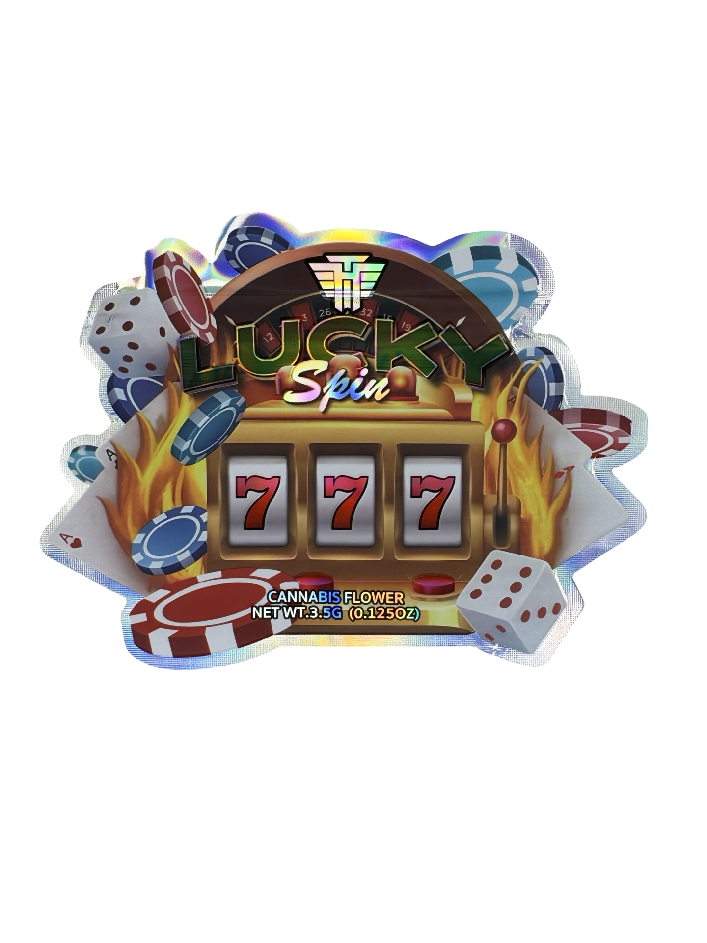 Lucky Spin (High Rollers) 3.5g Mylar Bags High Tolerance Lucky Spin (High Rollers) 3.5g Mylar Bags High Tolerance