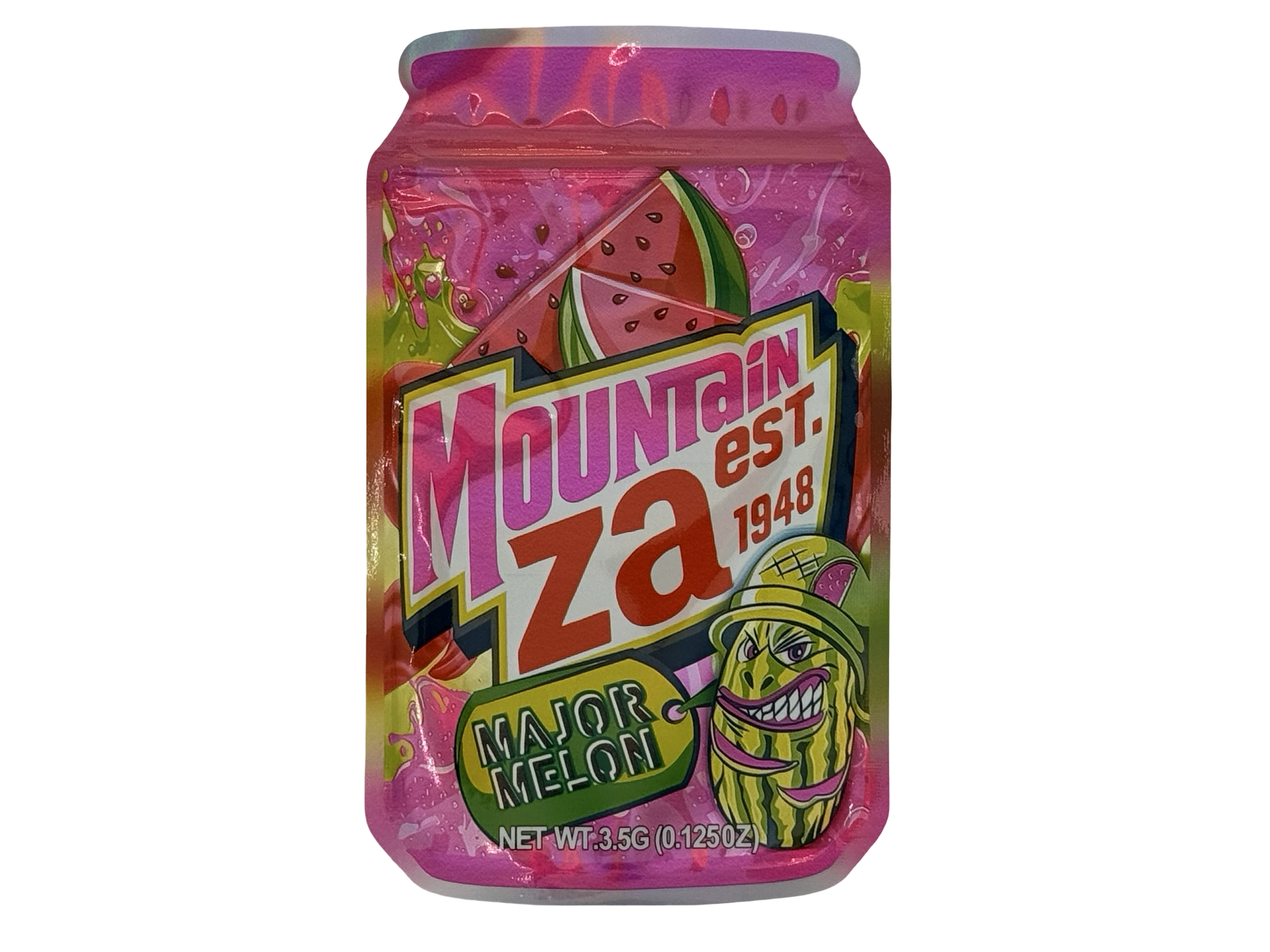 Major Melon 3.5g Mylar Bags Mountain Za Major Melon 3.5g Mylar Bags Mountain Za