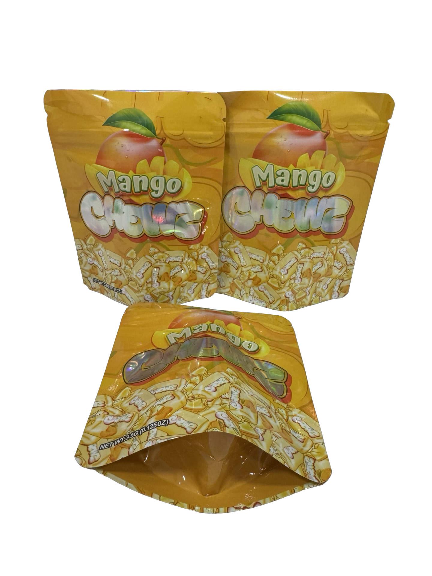Mango Mylar Bags 3.5g Chewz Mango Mylar Bags 3.5g Chewz