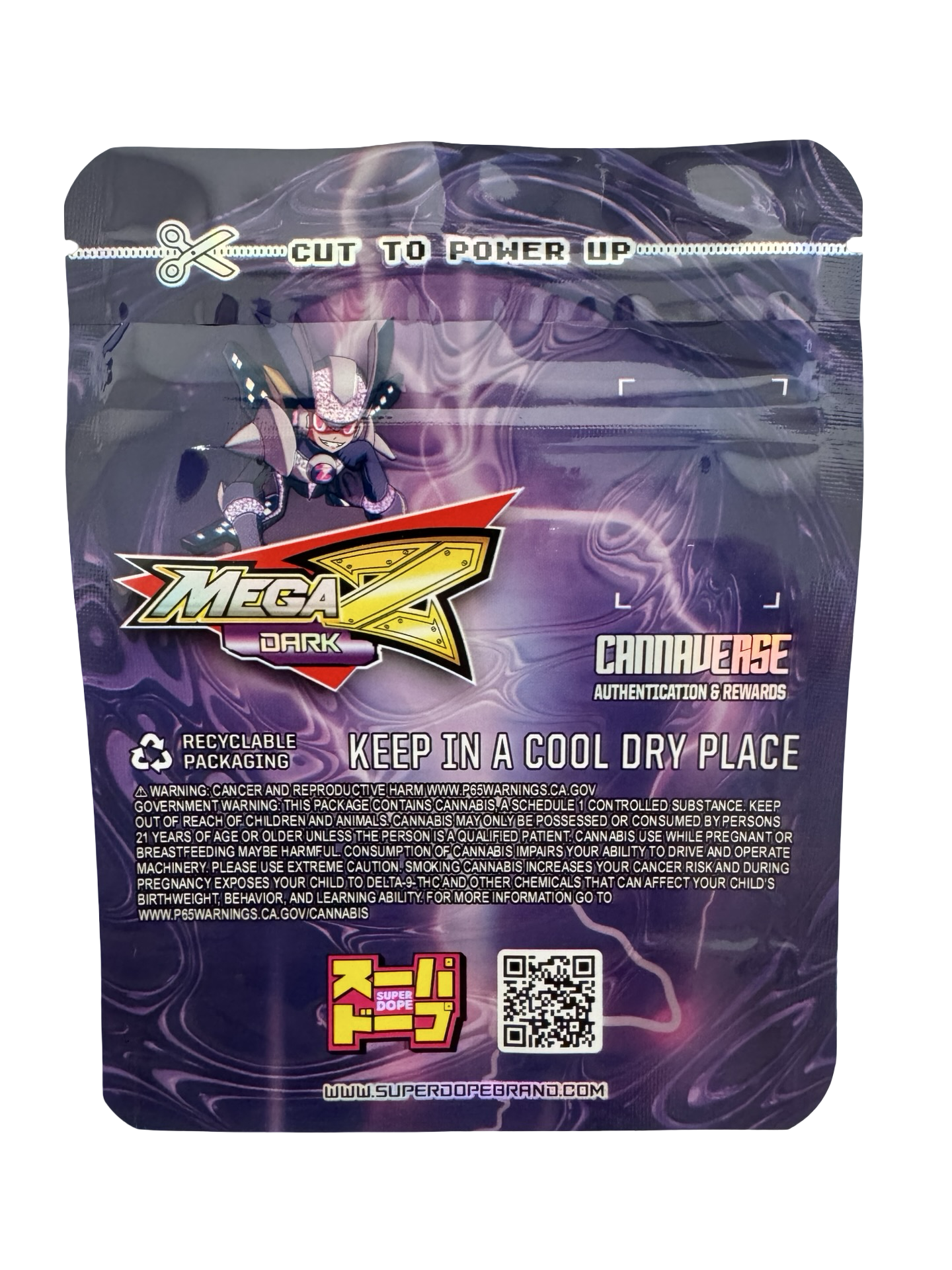 Mega Z Dark Edition 2 Mylar Bags 3.5g Super Dope Mega Z Dark Edition 2 Mylar Bags 3.5g Super Dope