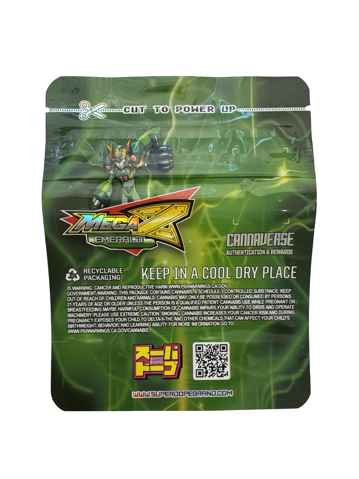 Mega Z Emerald Edition 2 Mylar Bags 3.5g Super Dope Mega Z Emerald Edition 2 Mylar Bags 3.5g Super Dope