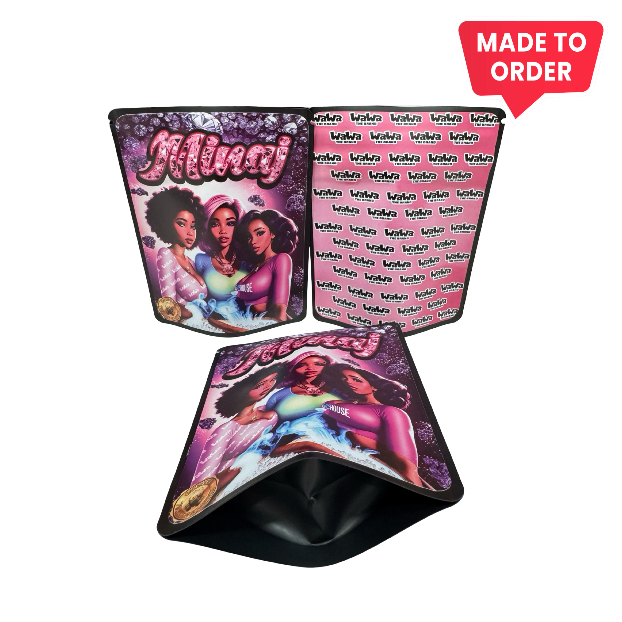 Minaj Mylar Bags 3.5g Wawah