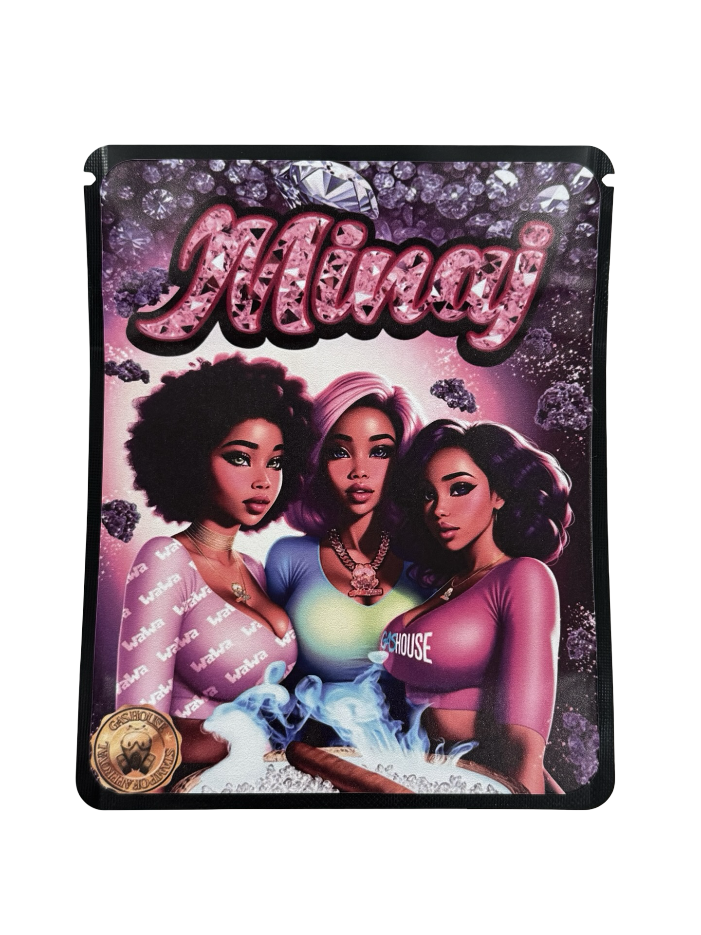 Minaj Mylar Bags 3.5g Wawah Minaj Mylar Bags 3.5g Wawah