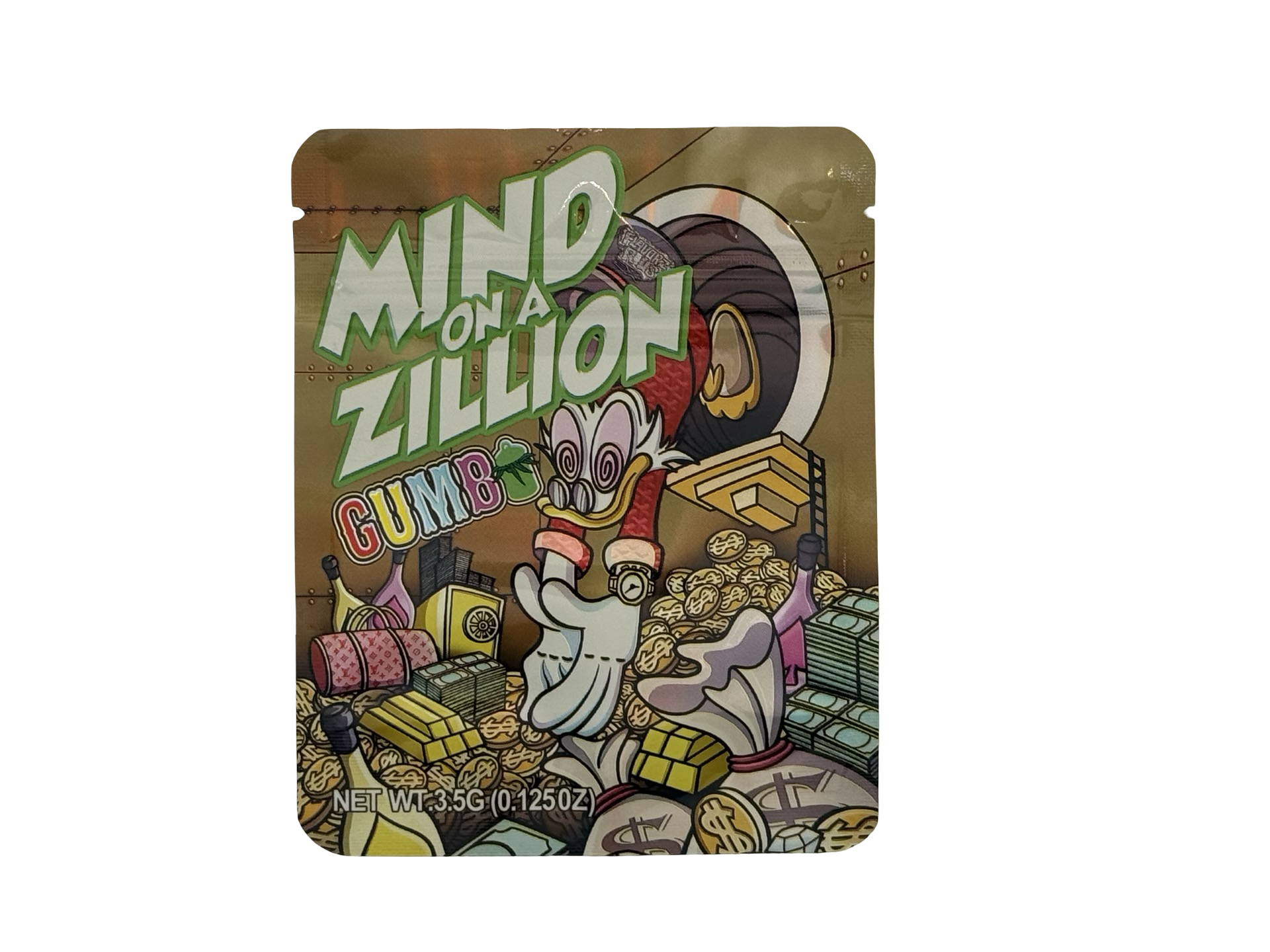 Mind on a Zillion 3.5g Mylar Bags Gumbo Mind on a Zillion 3.5g Mylar Bags Gumbo