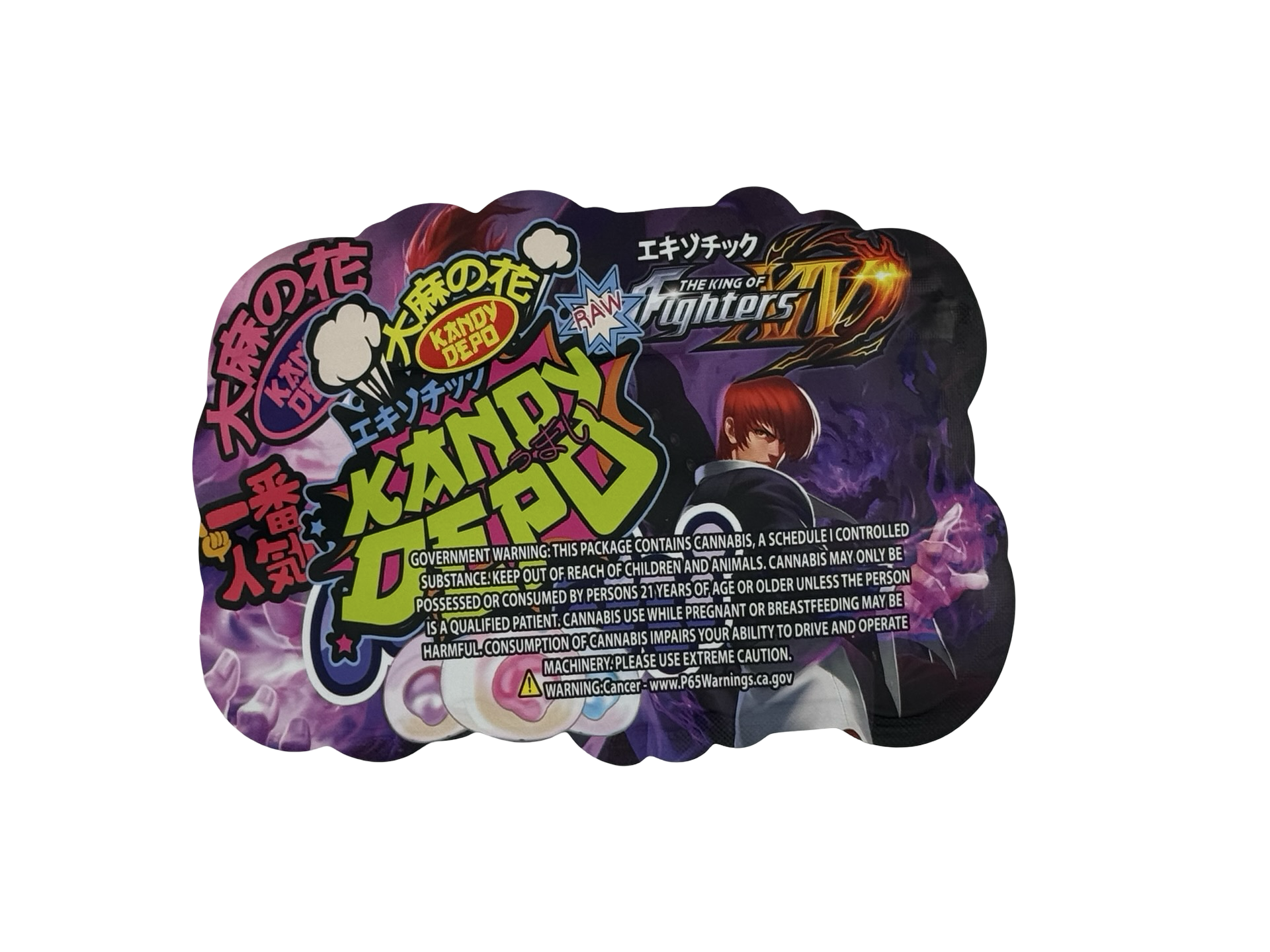 Mochi King of Fighters Mylar Bags 3.5g Kandy Depo Mochi King of Fighters Mylar Bags 3.5g Kandy Depo