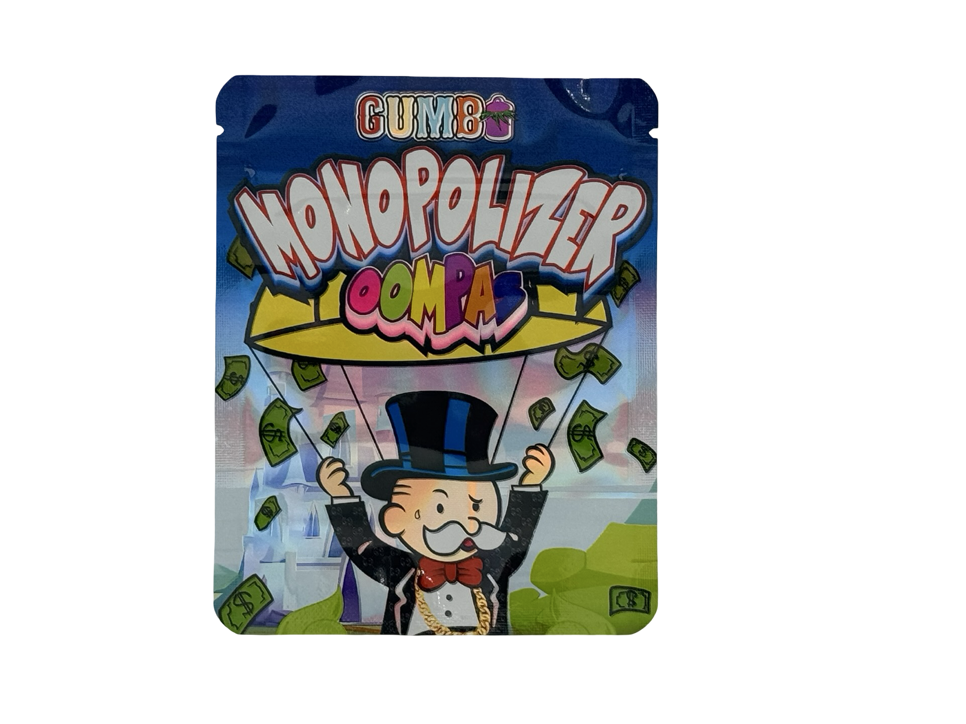 Monopolizer 3.5g Mylar Bags Gumbo Monopolizer 3.5g Mylar Bags Gumbo