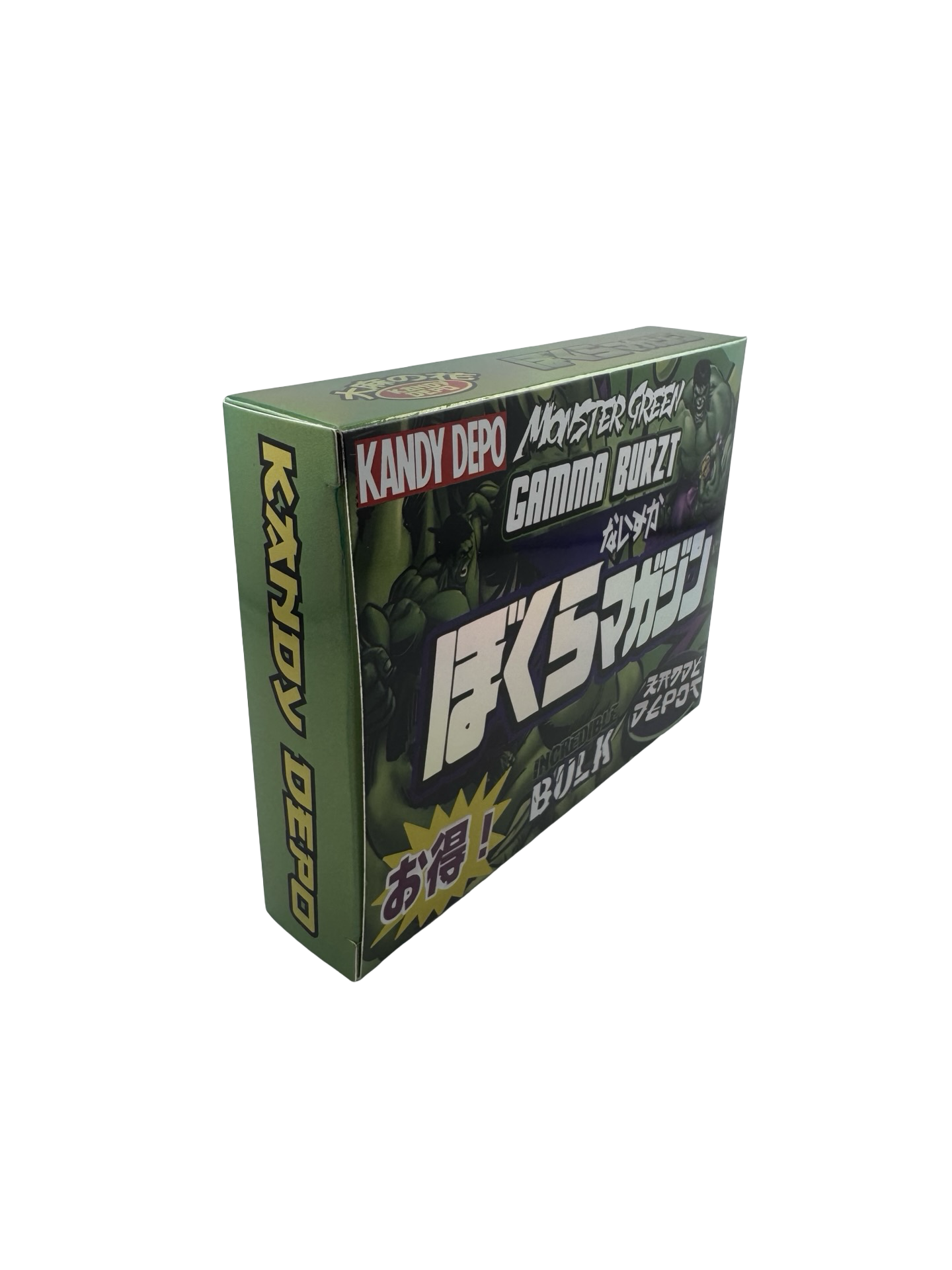 Monster Green Gamma Burzt 3.5g Mylar Bags & Boxes Kandy Depo Monster Green Gamma Burzt 3.5g Mylar Bags & Boxes Kandy Depo