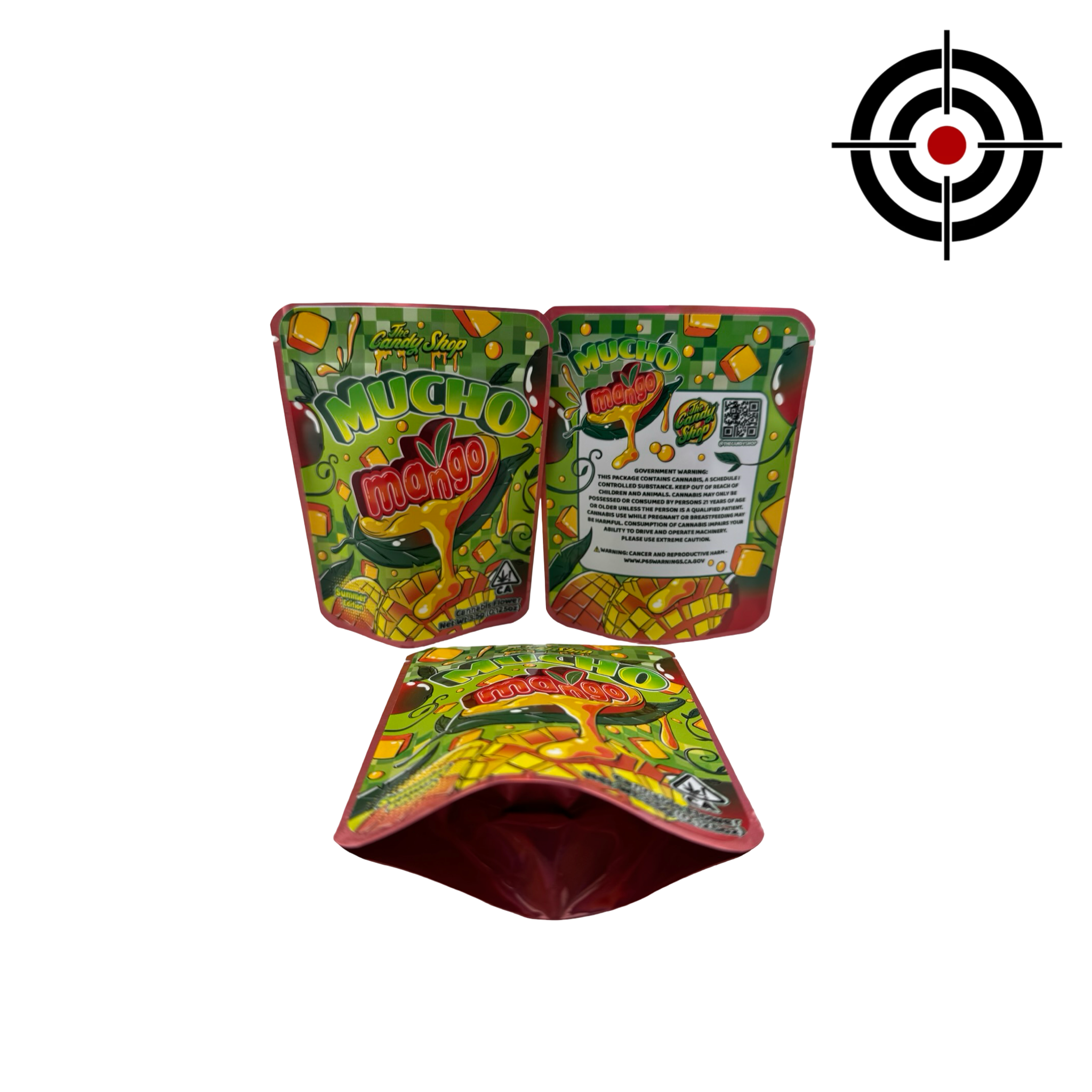 Mucho Mango Mylar Bags 3.5g The Candy Shop Mucho Mango Mylar Bags 3.5g The Candy Shop