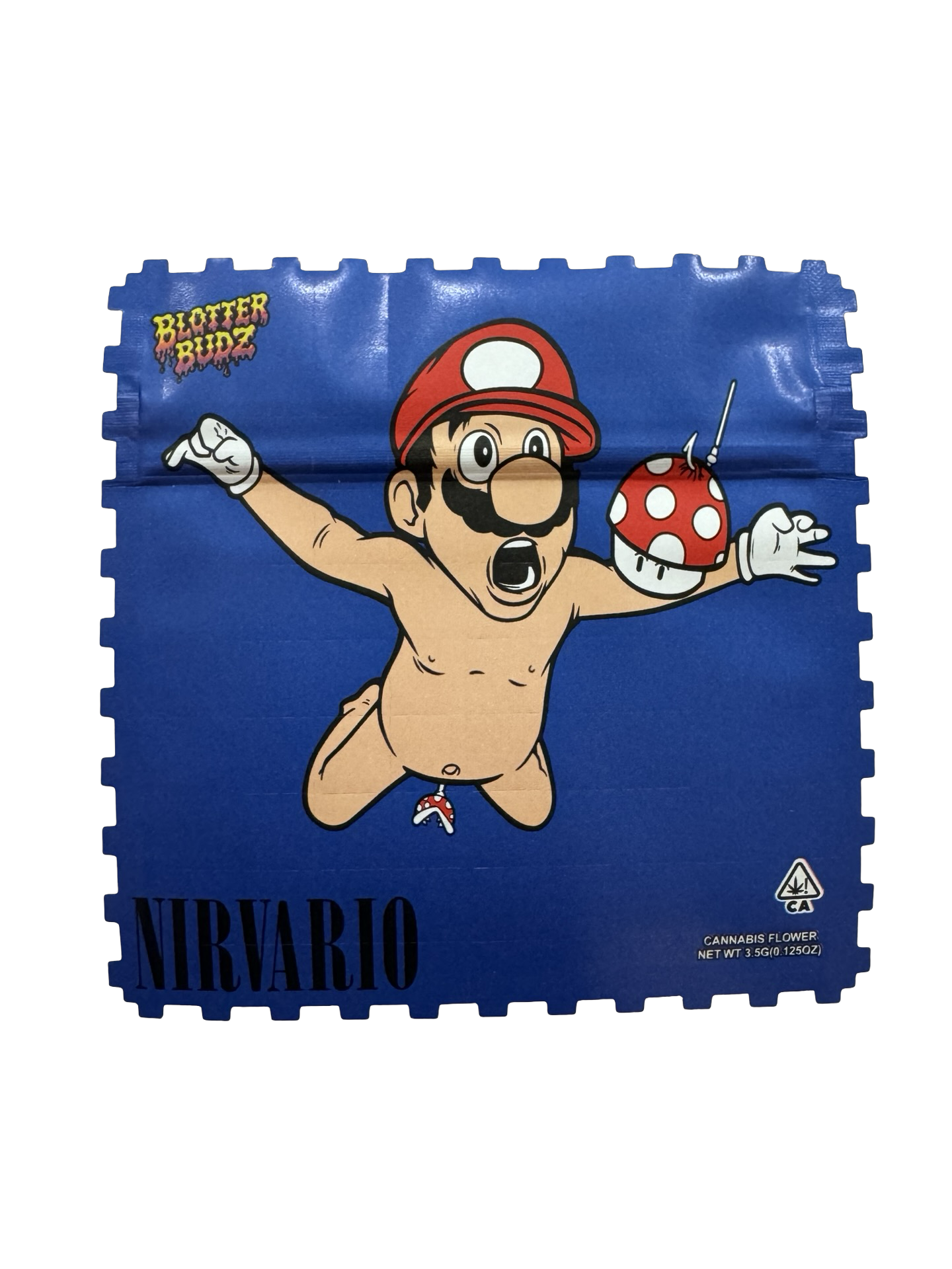 Nirvario Mylar Bags 3.5g Blotter Budz Nirvario Mylar Bags 3.5g Blotter Budz