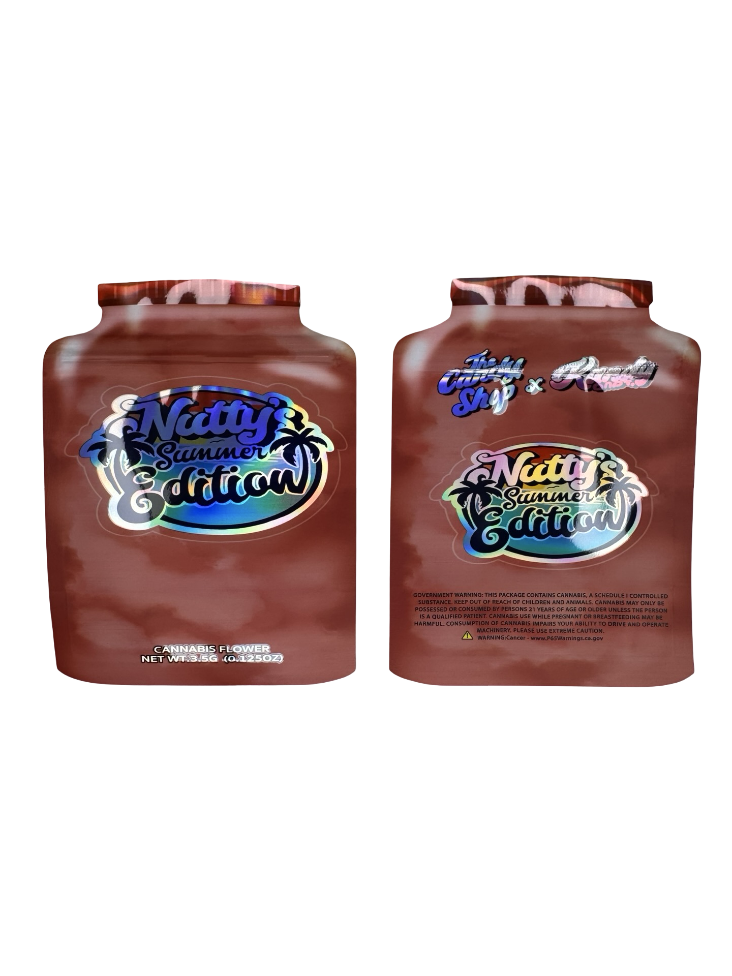 Nutty’s Summer Edition Mylar Bags 3.5g The Candy Shop Nutty’s Summer Edition Mylar Bags 3.5g The Candy Shop