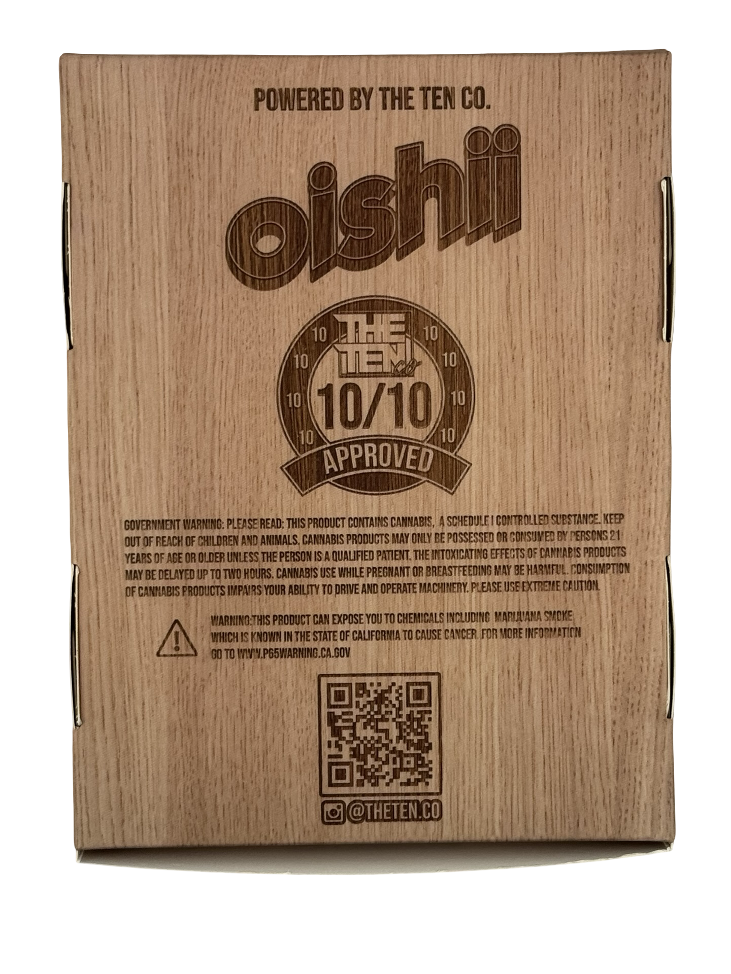 Oishii 3.5g Mylar Bags & Boxes The Ten Co Oishii 3.5g Mylar Bags & Boxes The Ten Co