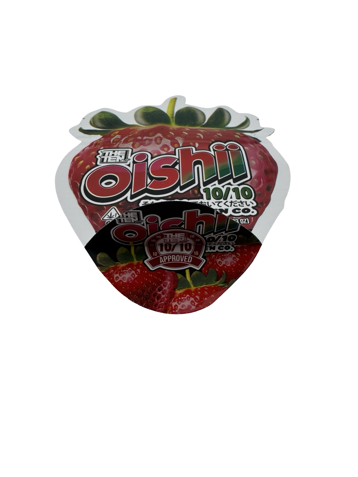 Oishii Mylar Bags 3.5g The Ten Co Oishii Mylar Bags 3.5g The Ten Co