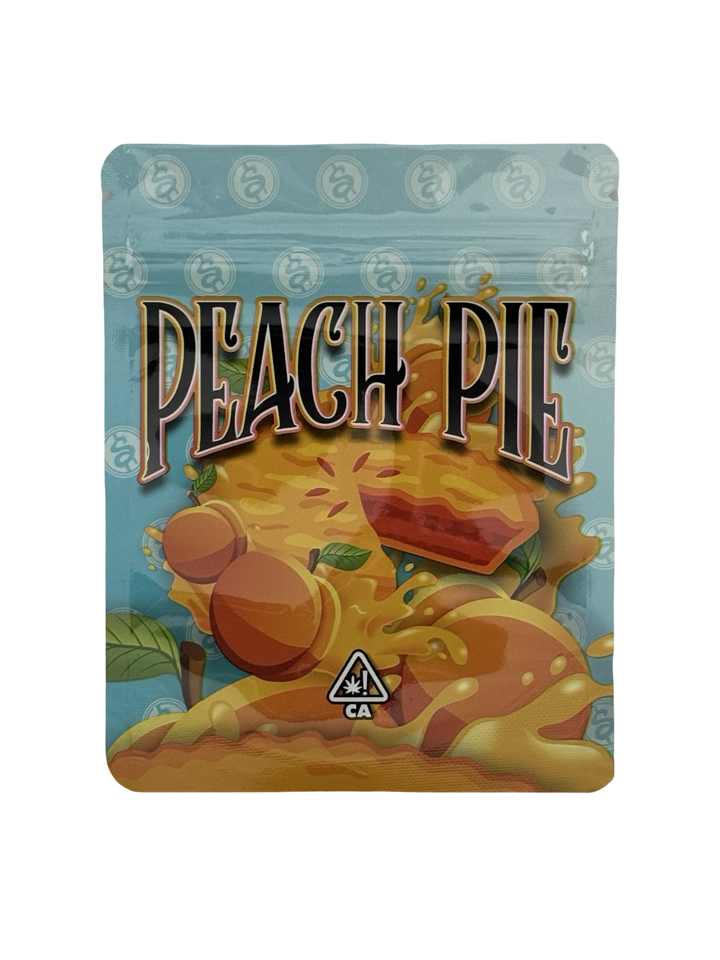 Peach Pie Mylar Bags 3.5g SherbMoney Peach Pie Mylar Bags 3.5g SherbMoney